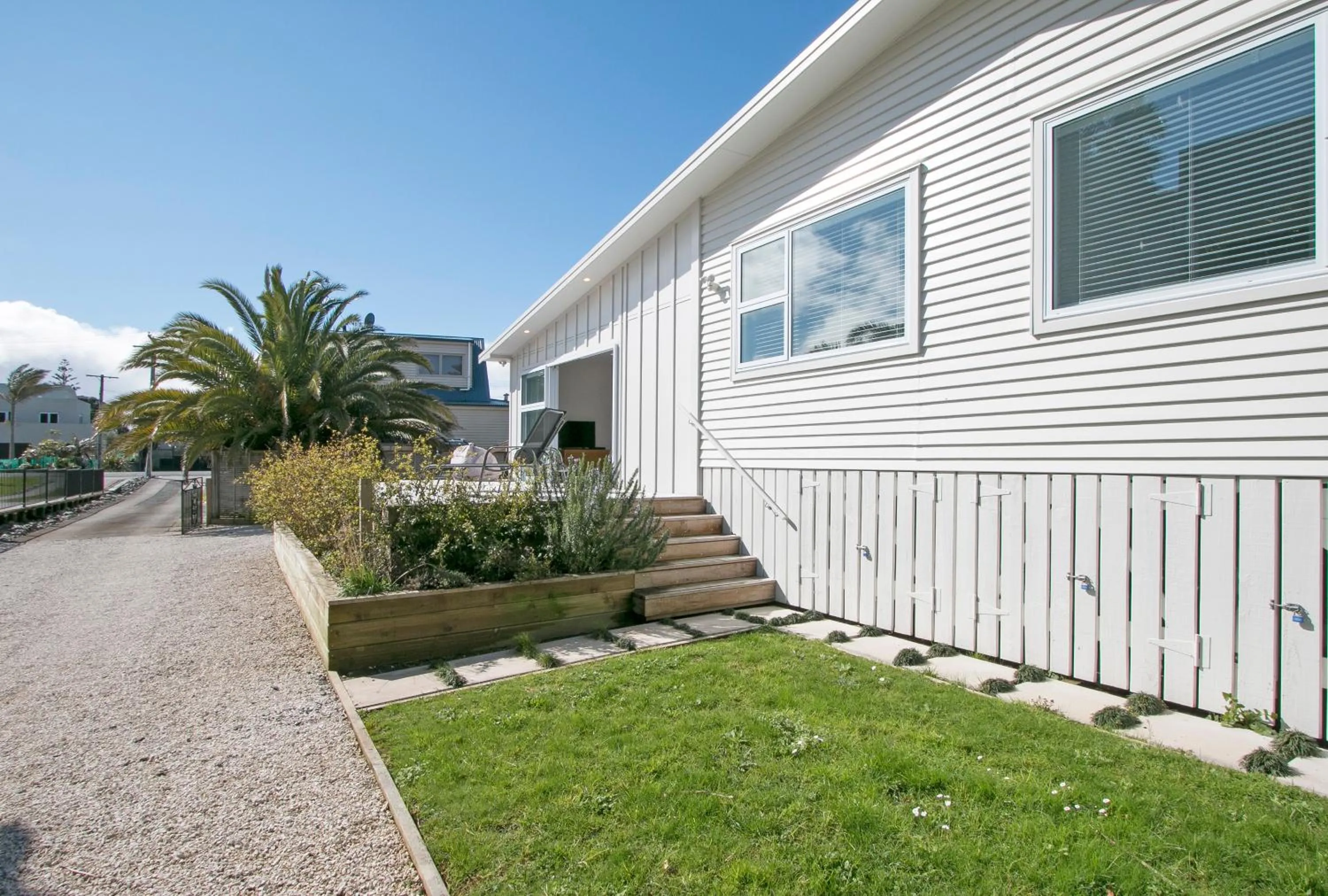 Garden in The Waihi Beach House - Waihi Beach Holiday Home