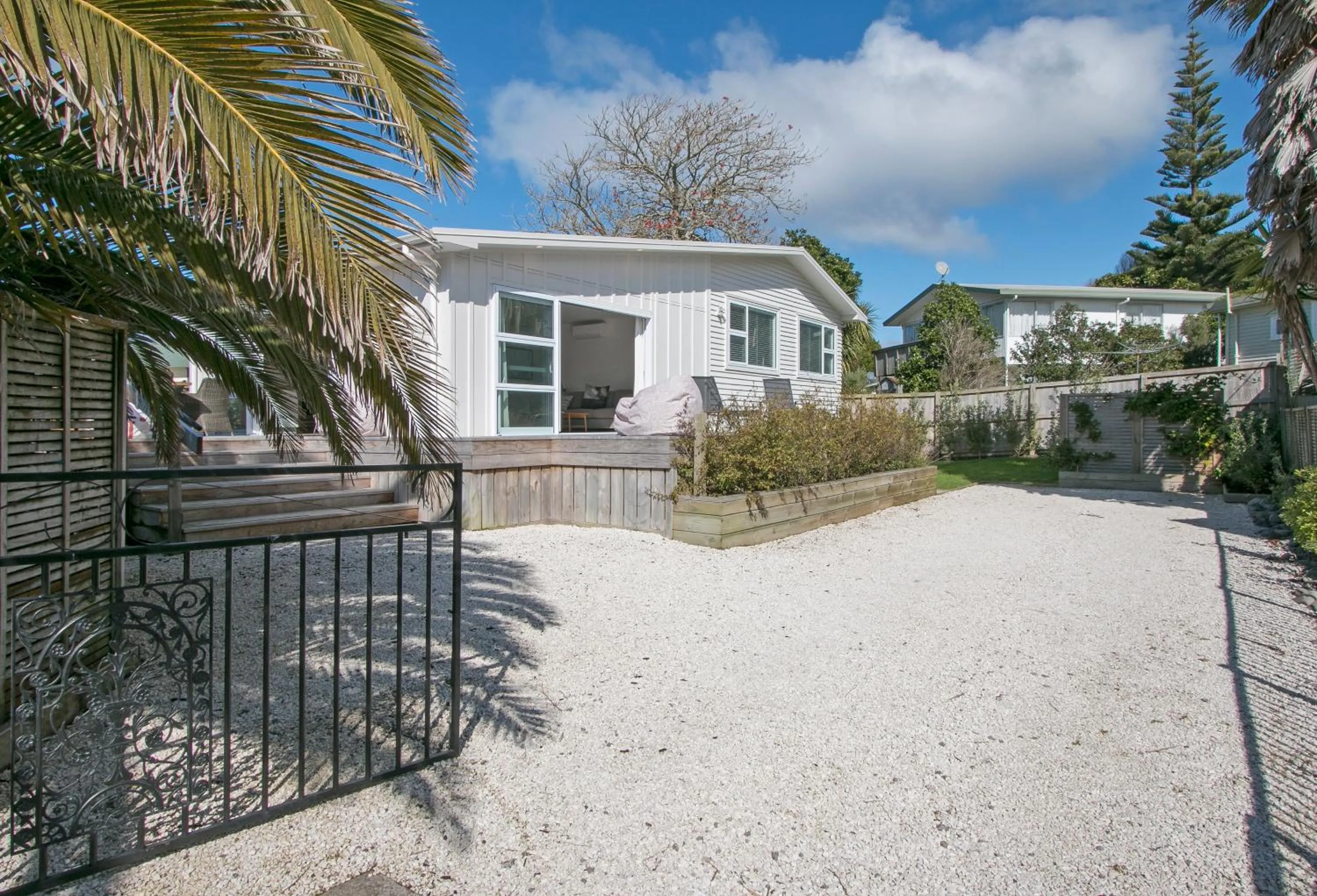 Facade/entrance in The Waihi Beach House - Waihi Beach Holiday Home