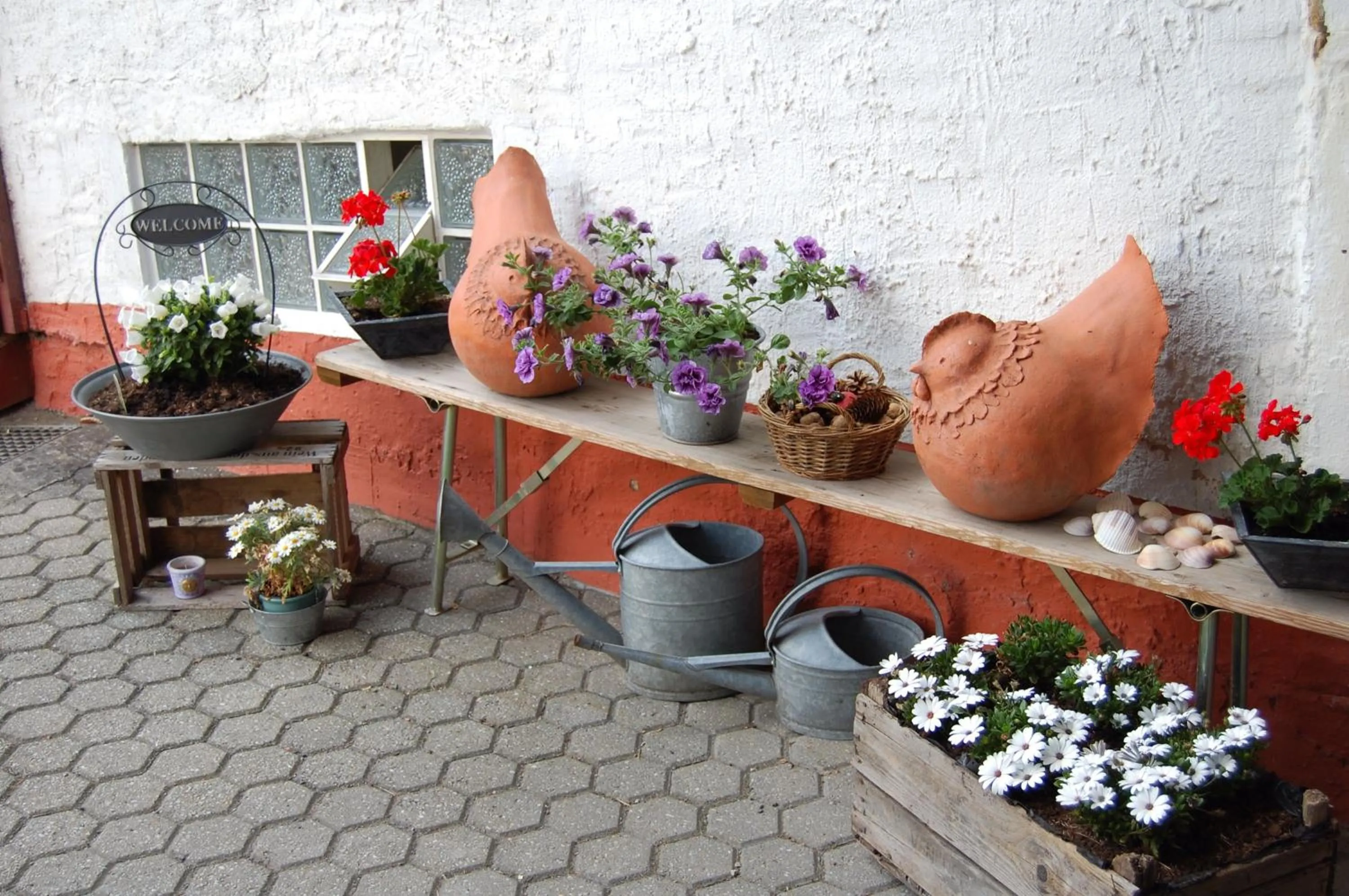 Garden in Hotel Brasserie Typisch