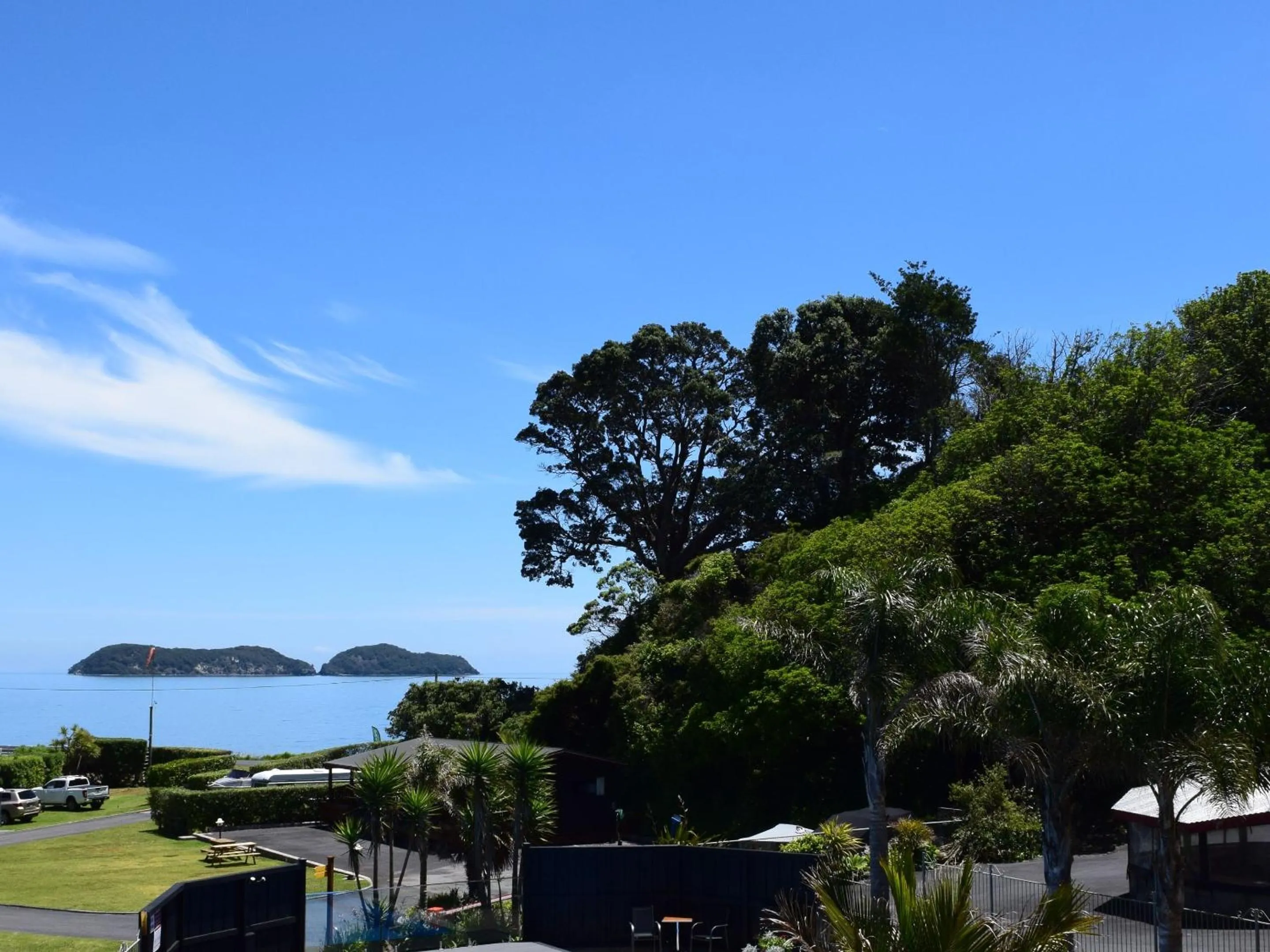 Sea view in Anglers Lodge