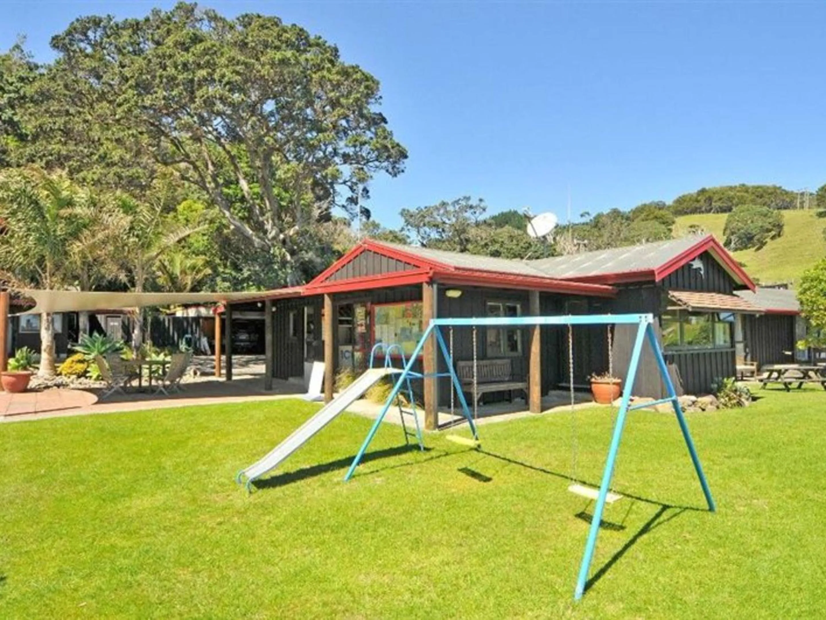 Children play ground in Anglers Lodge