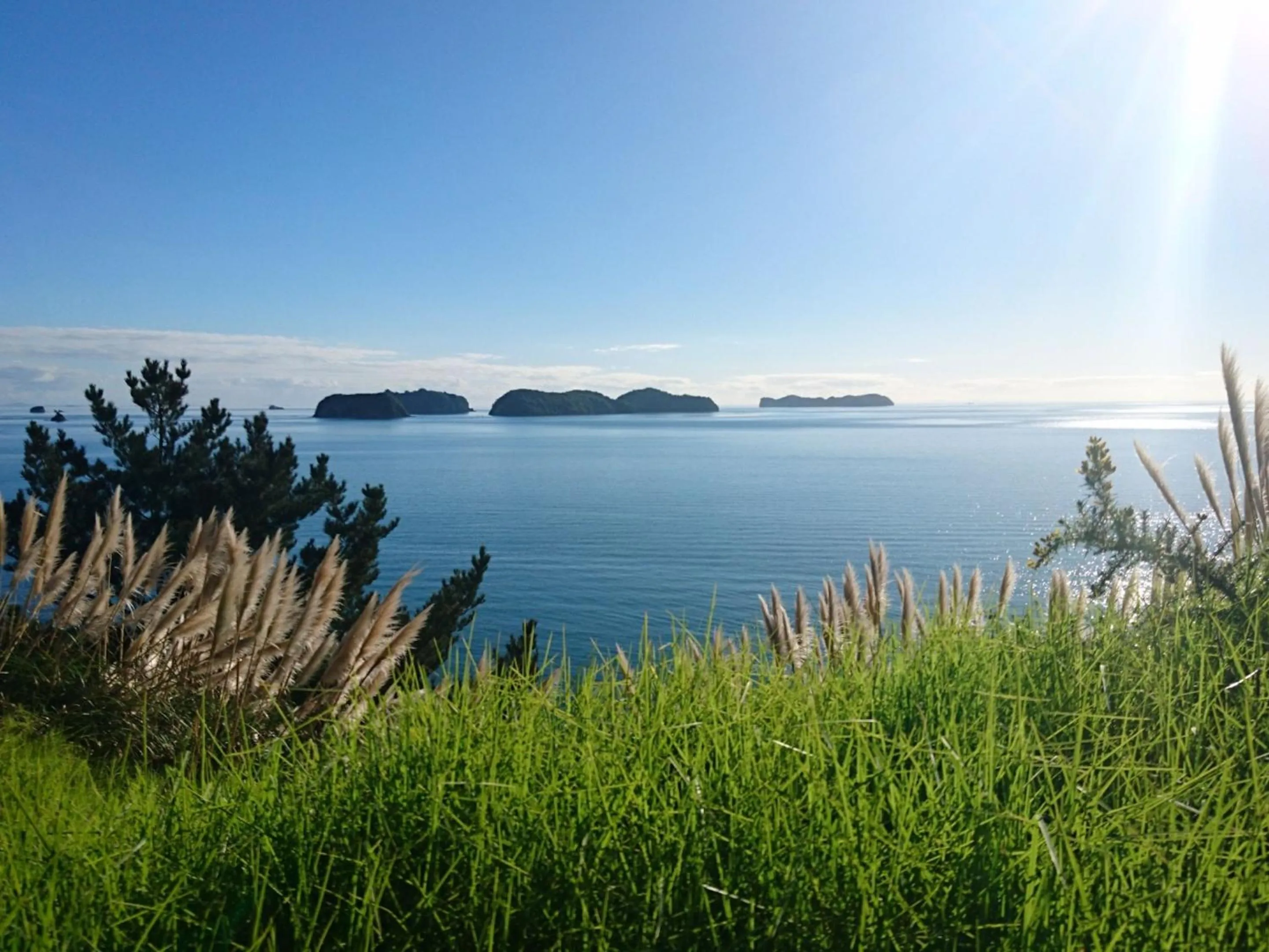 Sea view in Anglers Lodge