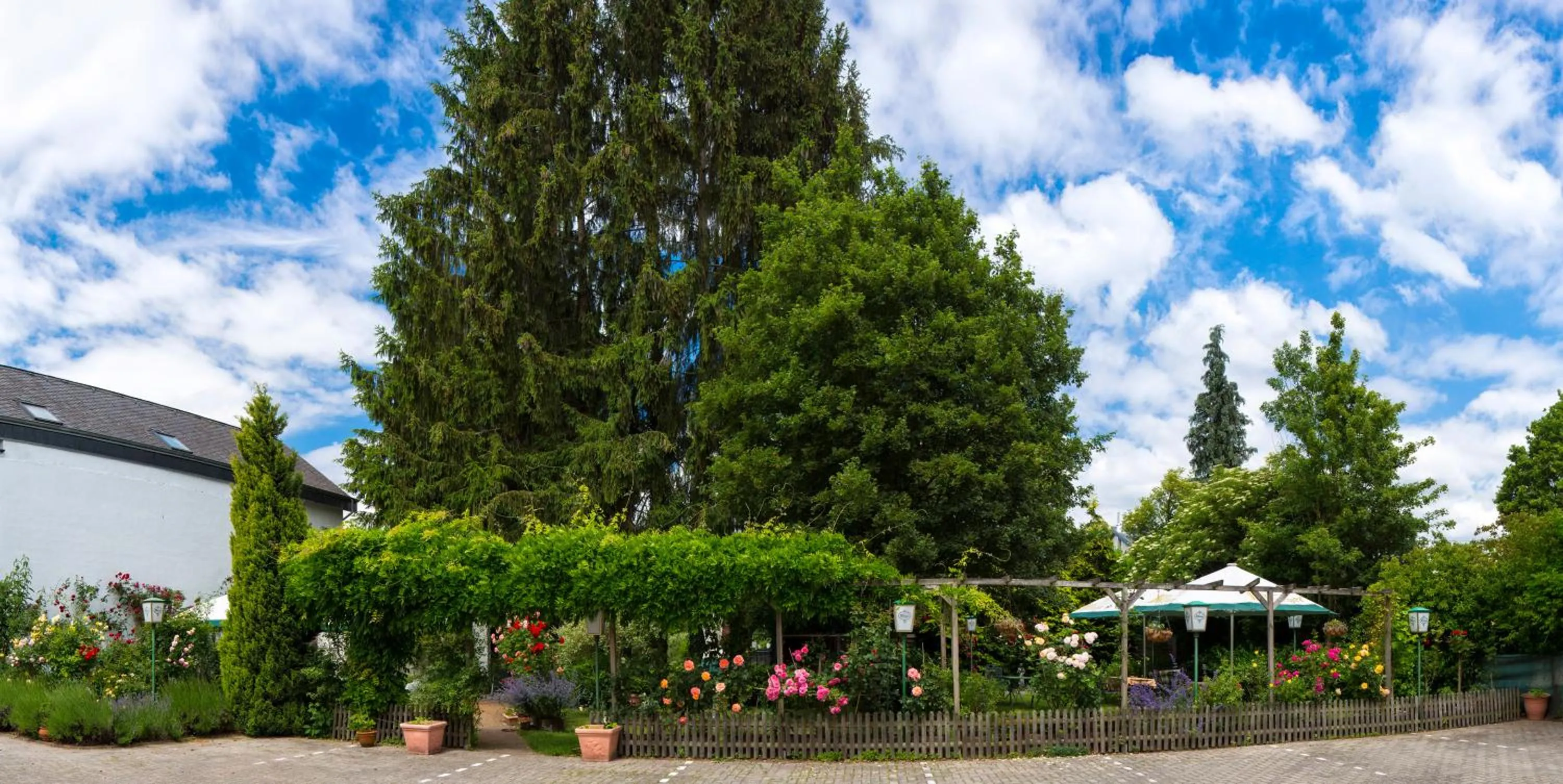 Garden in Hotel zur Post