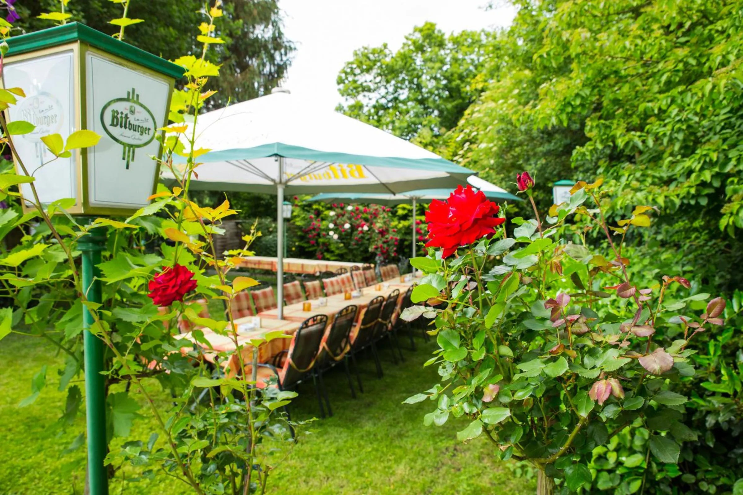 Garden in Hotel zur Post