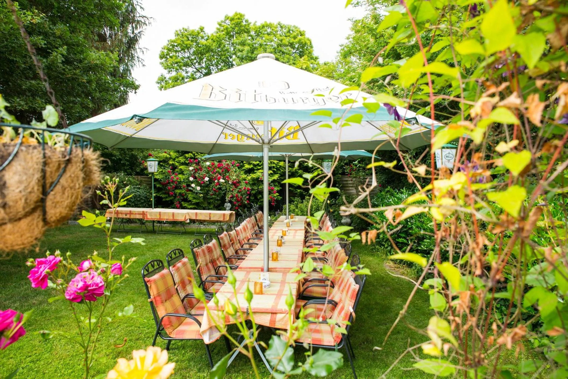 Garden in Hotel zur Post