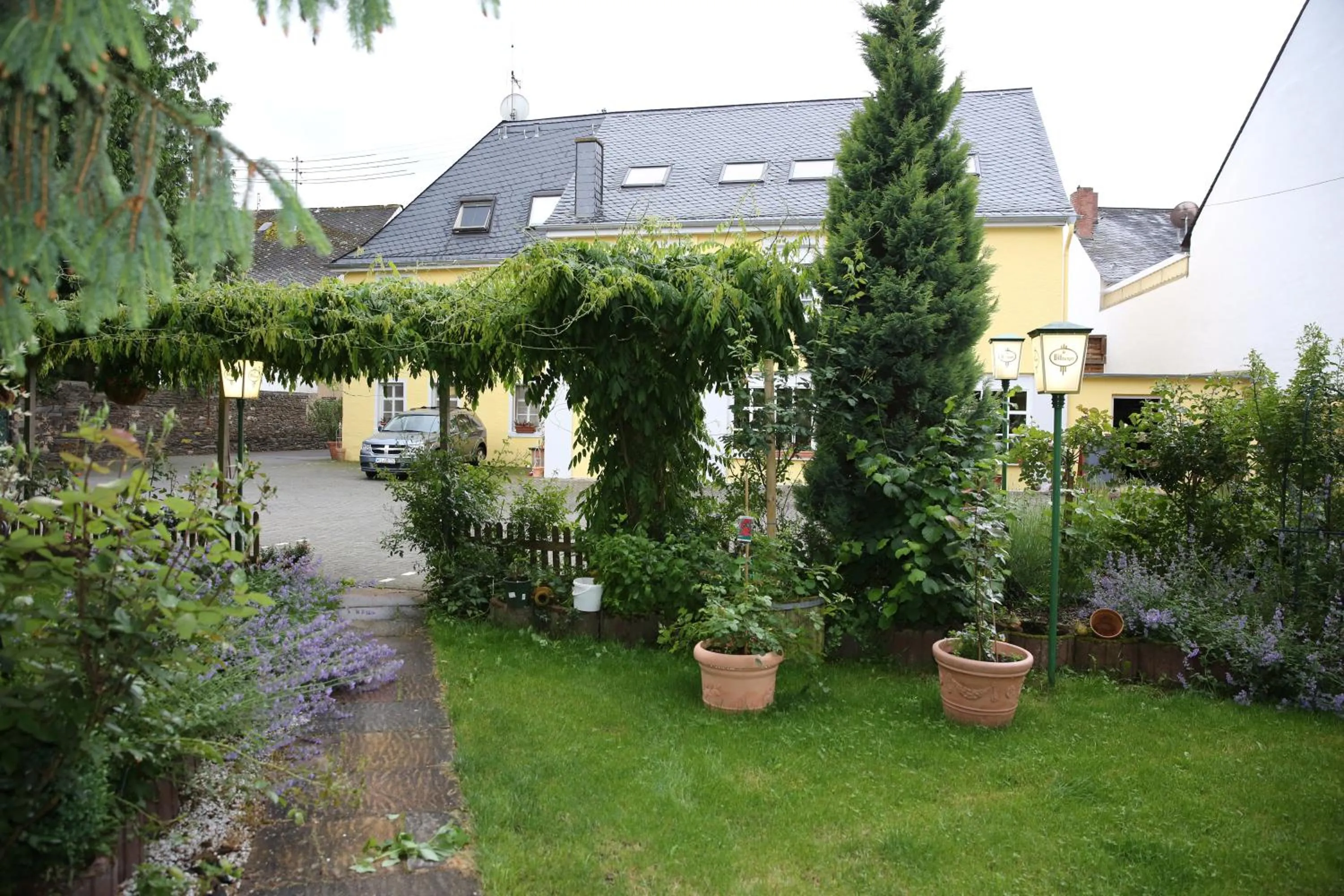 Garden in Hotel zur Post