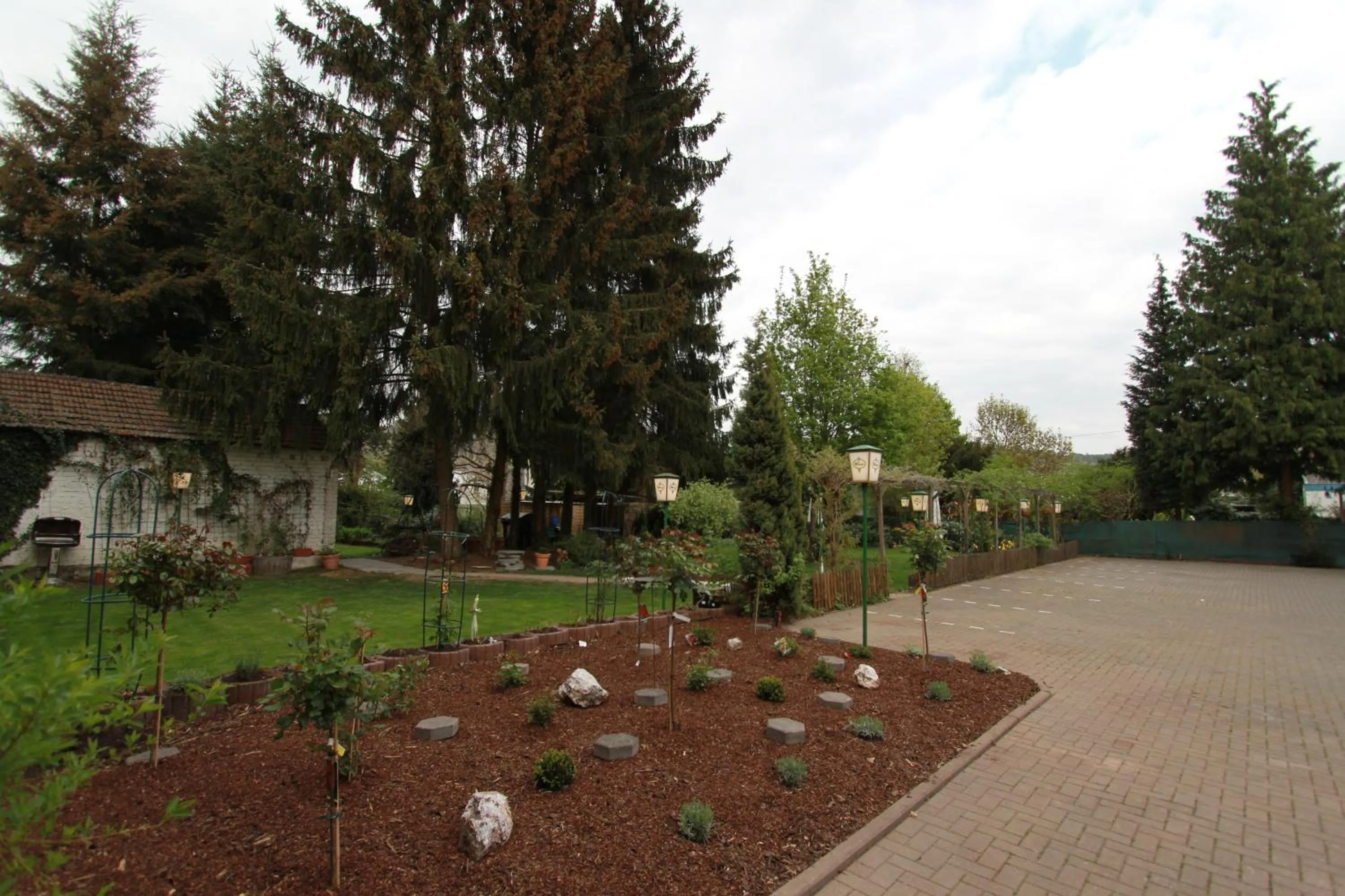 Garden in Hotel zur Post