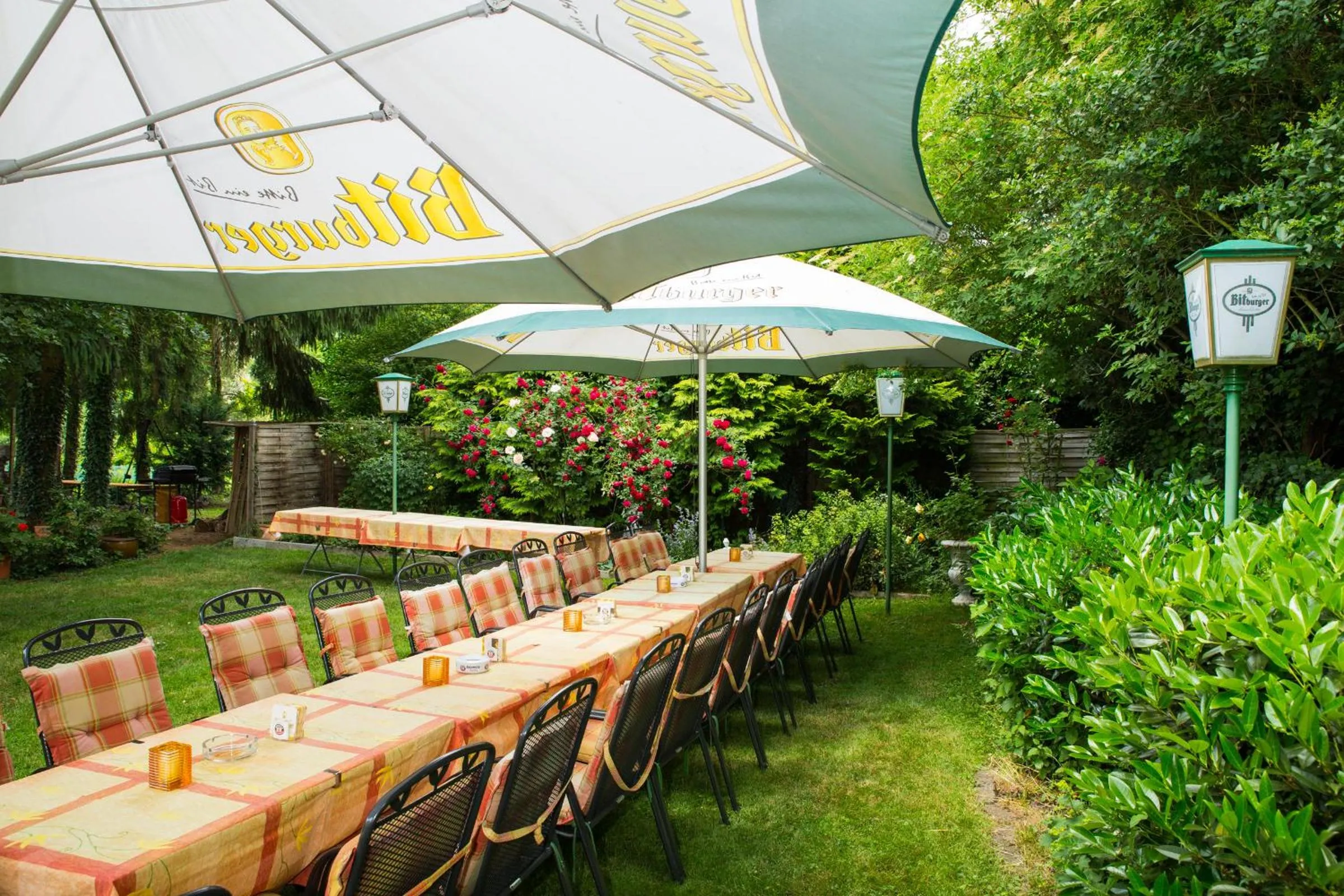Garden in Hotel zur Post