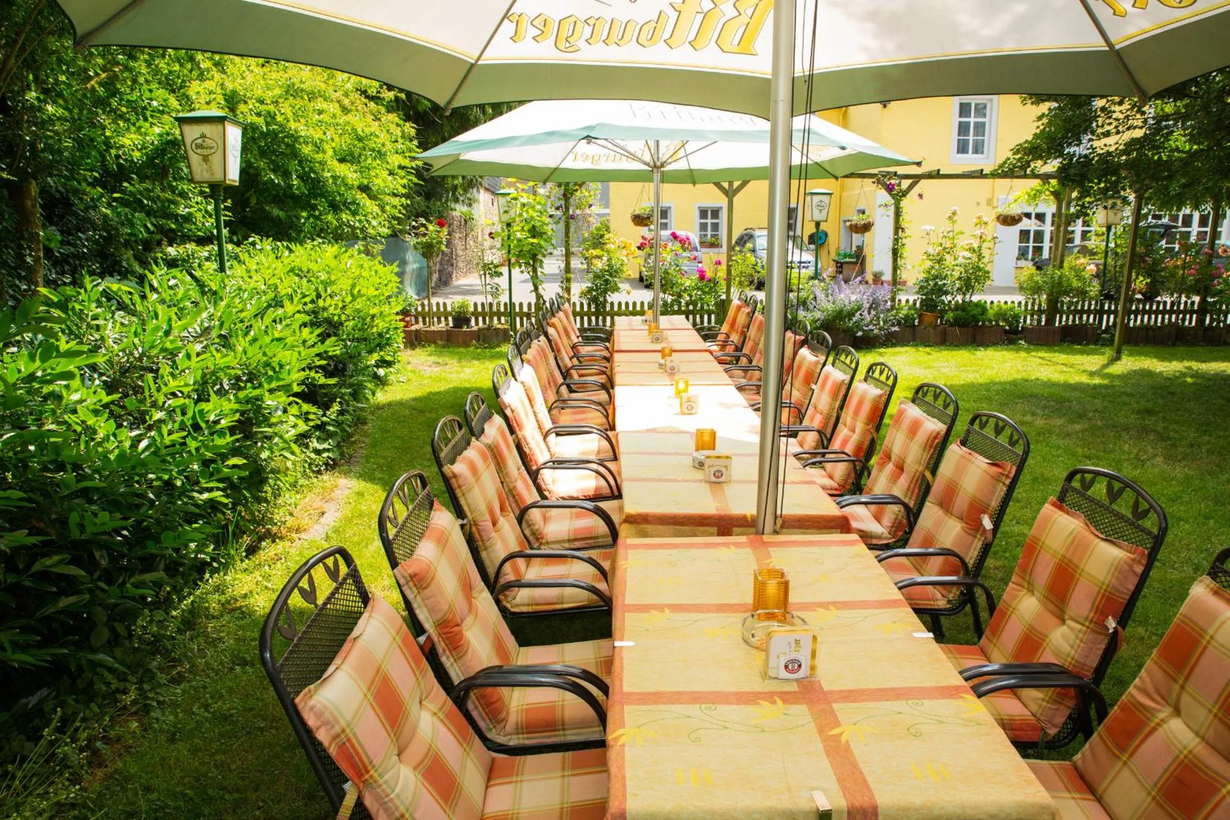 Patio in Hotel zur Post