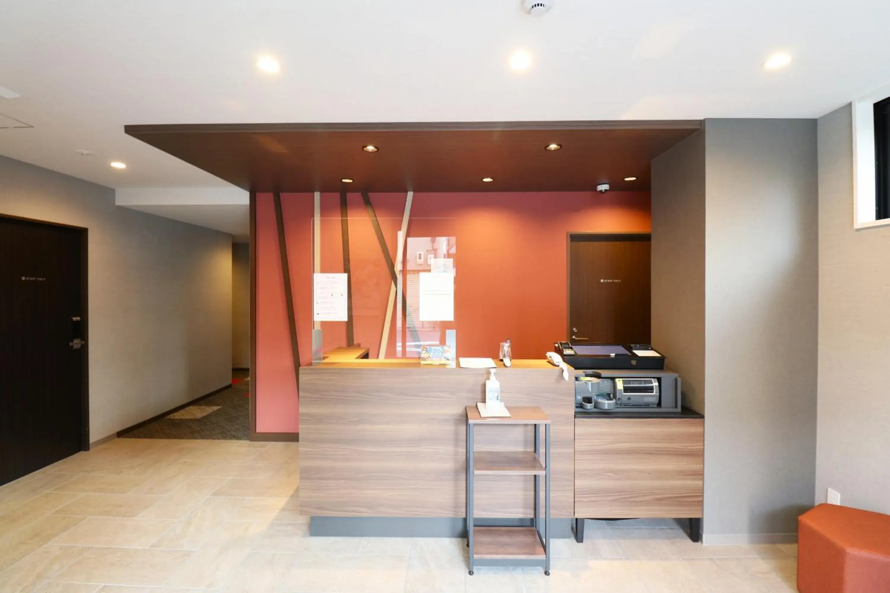 Lobby or reception in M's Hotel Nijojo Oike Lobby or reception in M's Hotel Nijojo Oike