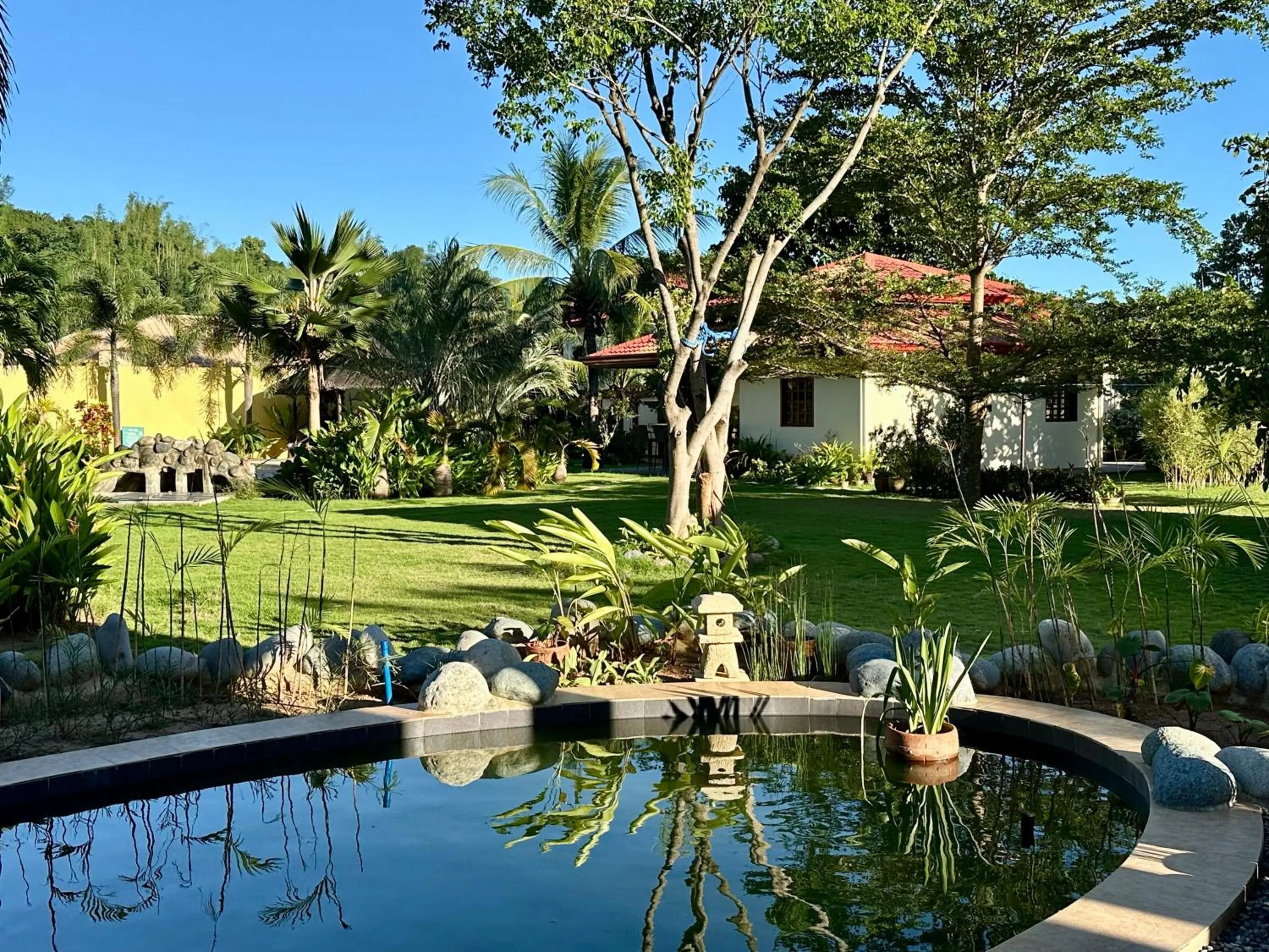 Garden view in Strutz Art Garden Resort