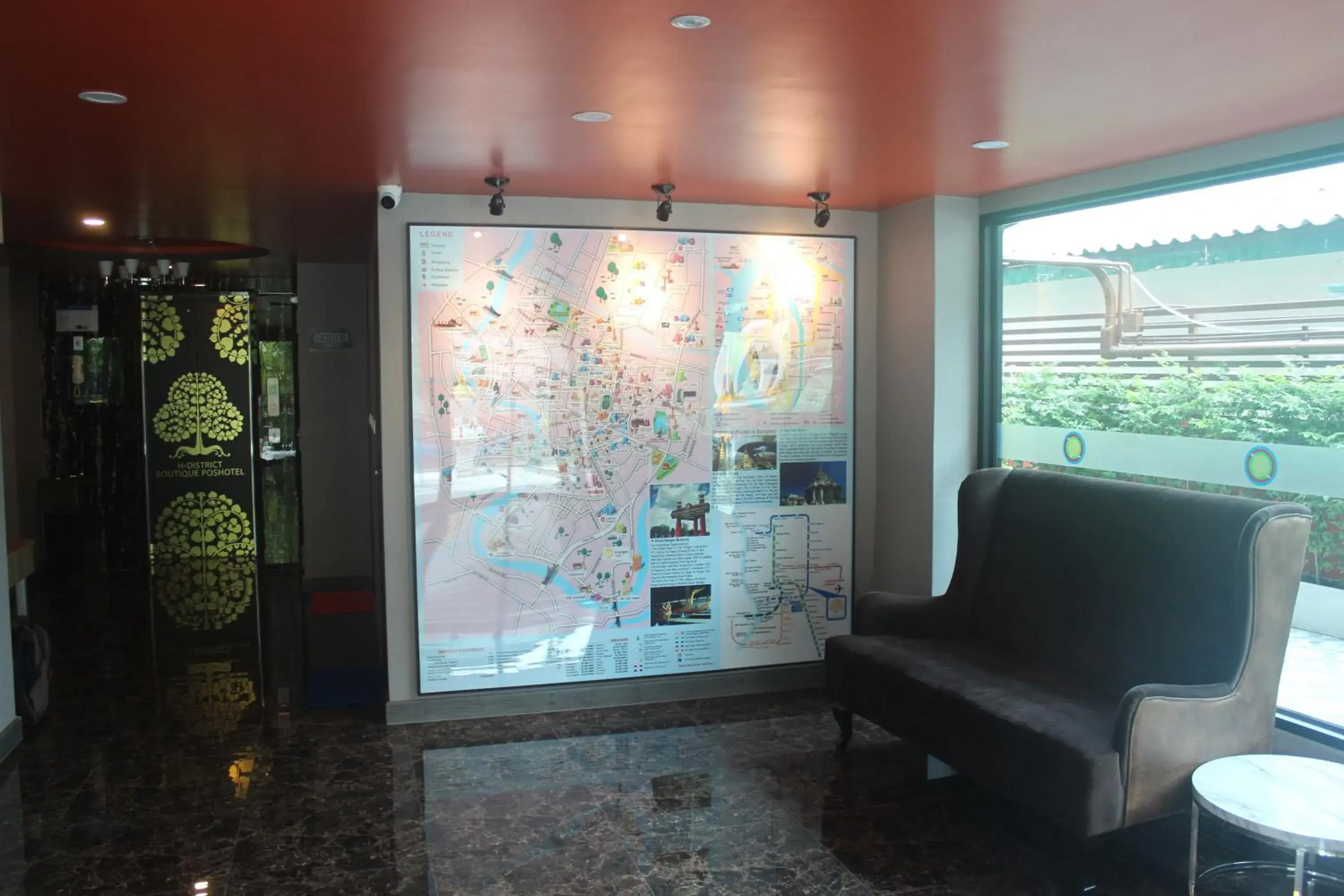 Lobby or reception in H-District Boutique Poshotel Lobby or reception in H-District Boutique Poshotel