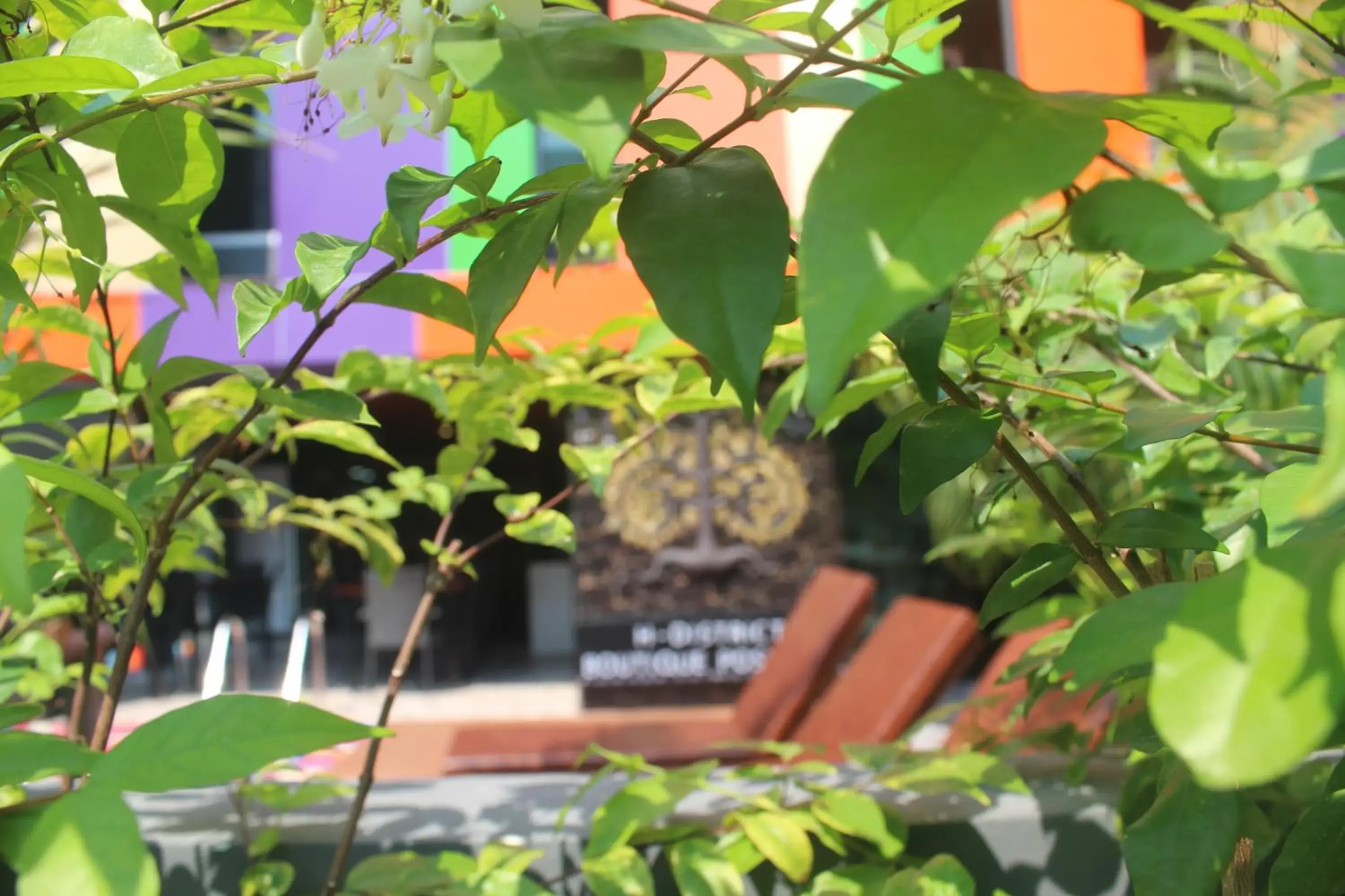 Property building in H-District Boutique Poshotel Property building in H-District Boutique Poshotel