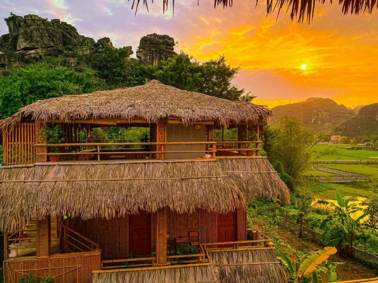 Day in Hang Mua Bamboo Homestay Ninh Binh