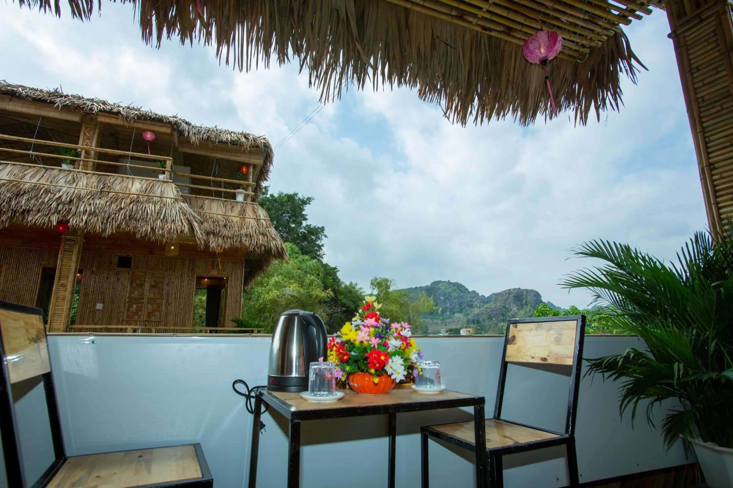 Mountain view in Hang Mua Bamboo Homestay Ninh Binh
