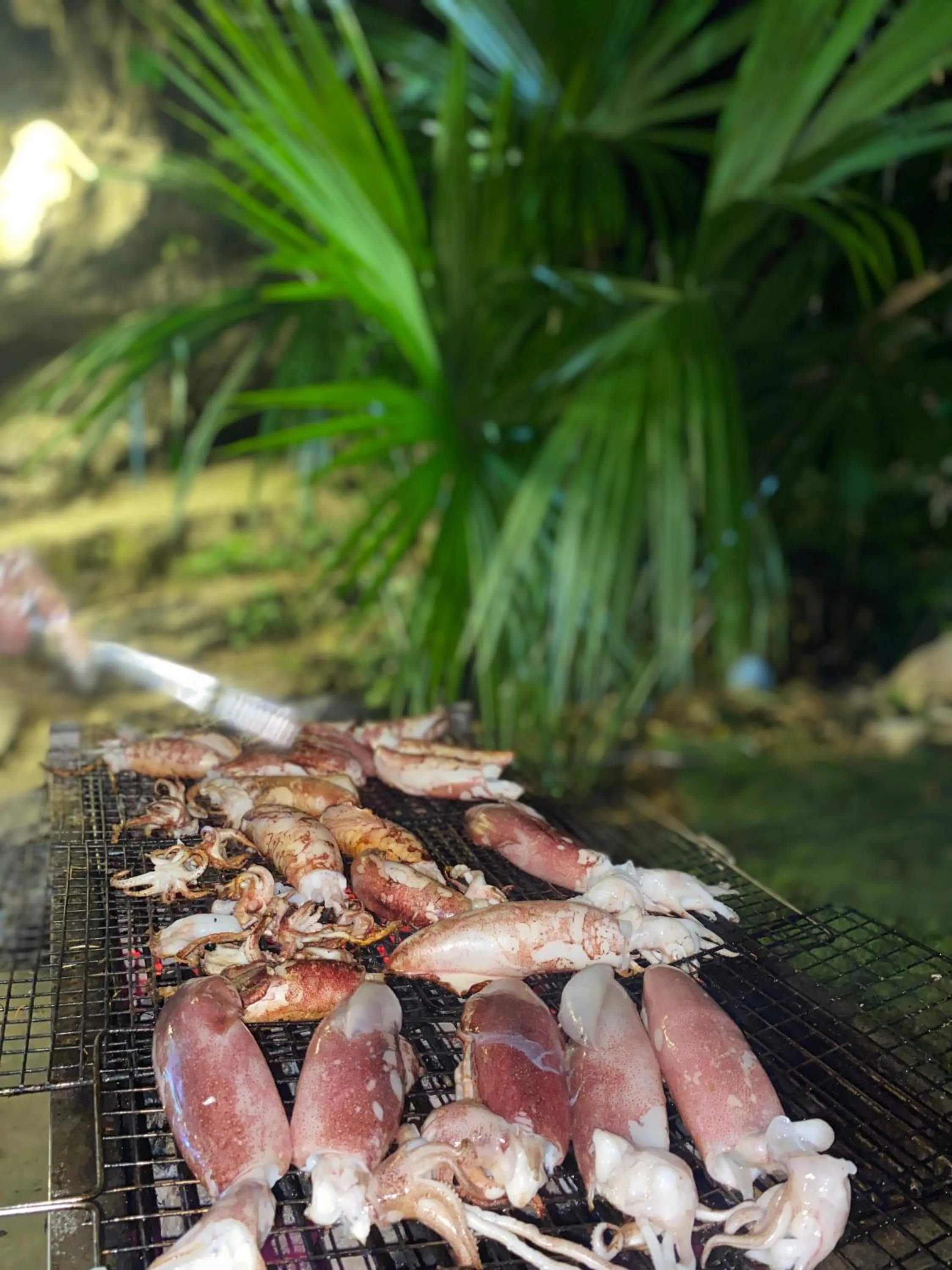 BBQ facilities in Hang Mua Bamboo Homestay Ninh Binh