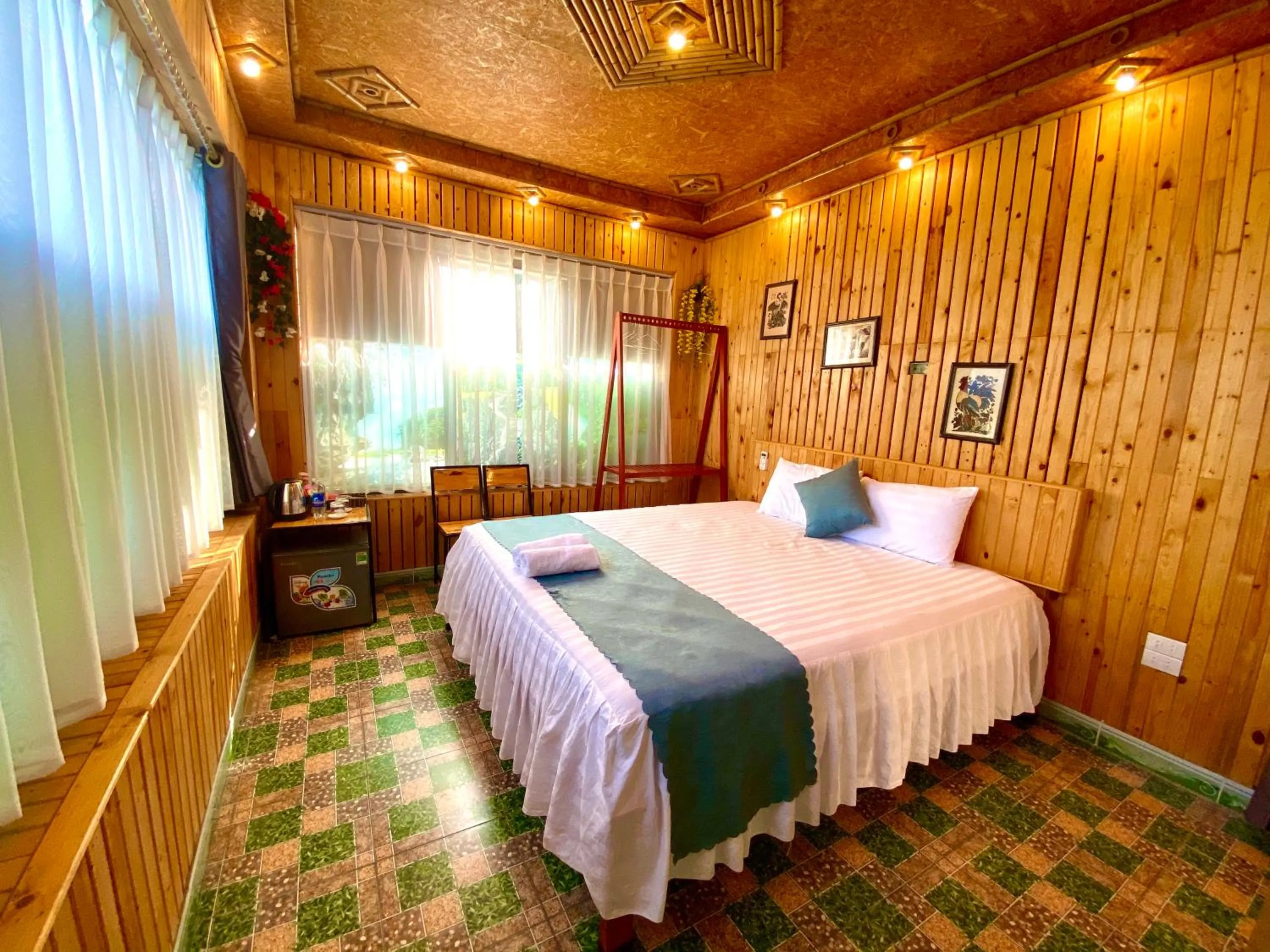 Bed in Hang Mua Bamboo Homestay Ninh Binh