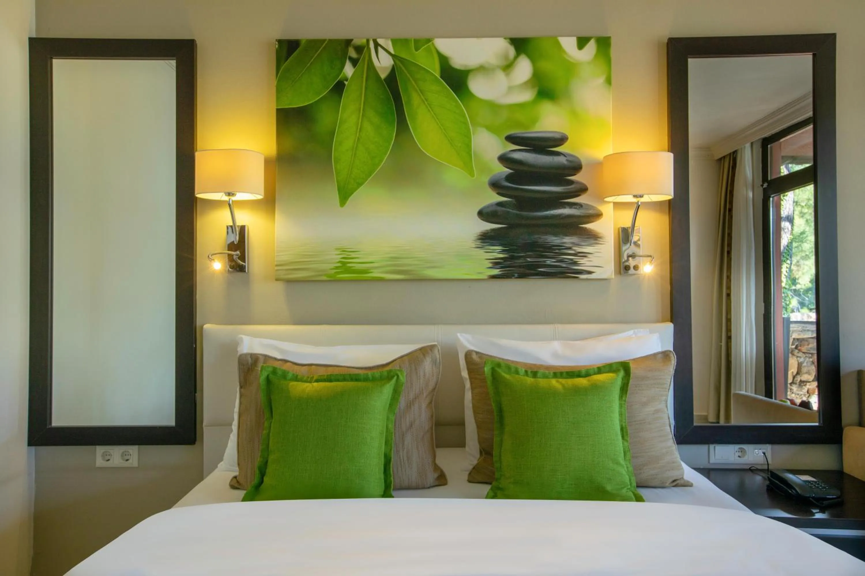 Bed in Marmaris Bay Resort - Adults Only