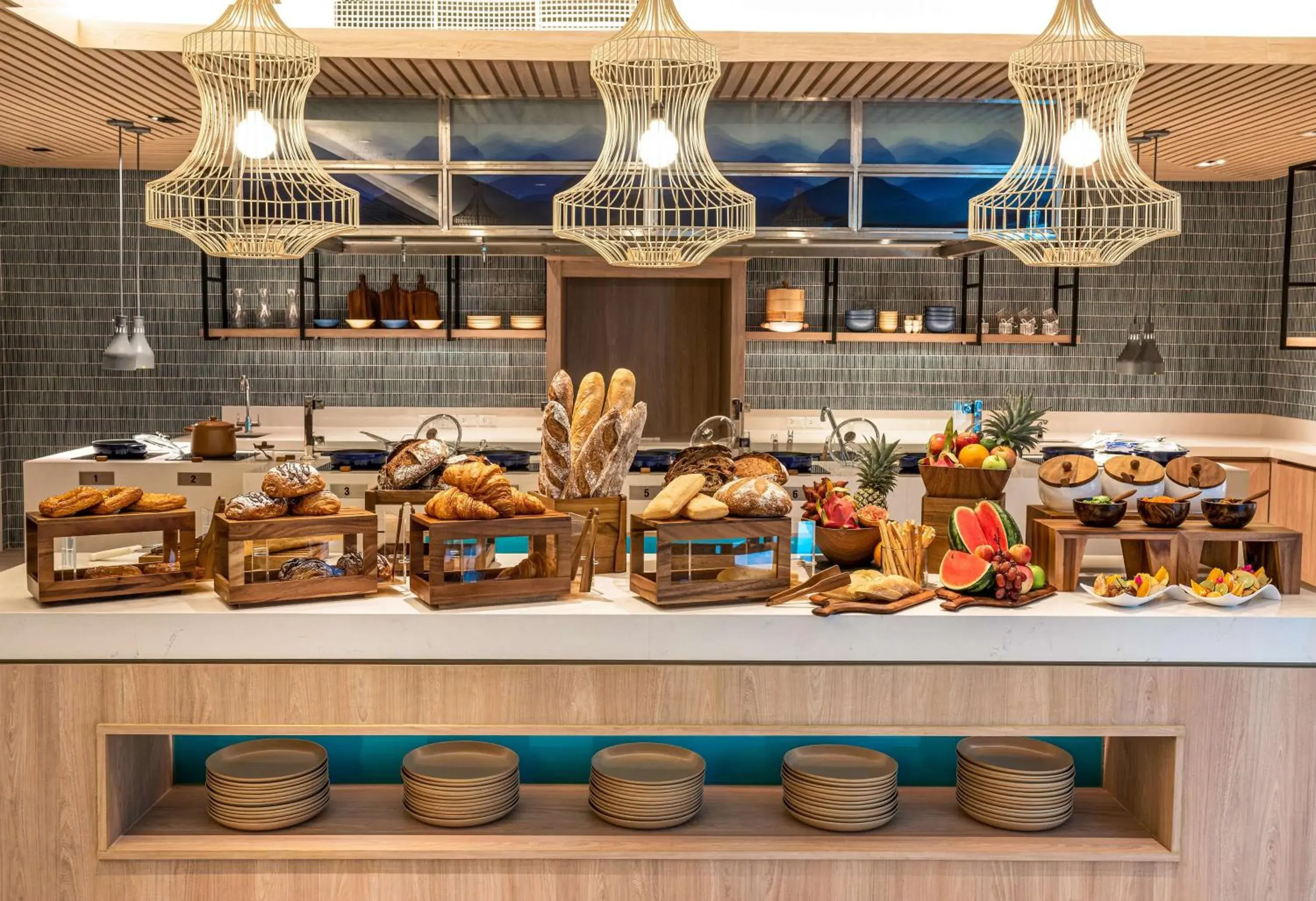 Breakfast in Hilton Garden Inn Phuket Bang Tao Breakfast in Hilton Garden Inn Phuket Bang Tao