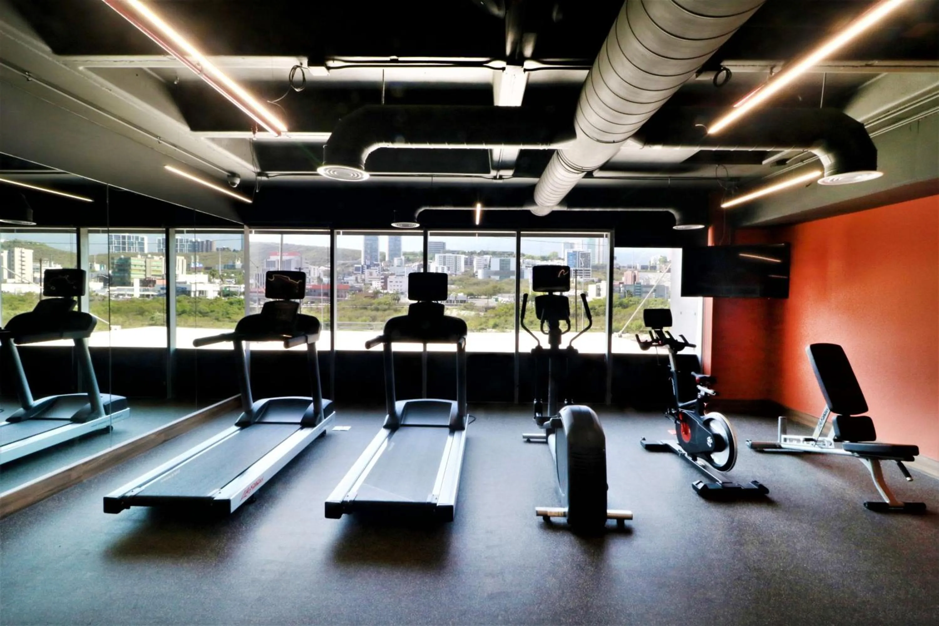 Fitness centre/facilities in Hilton Garden Inn Monterrey Obispado