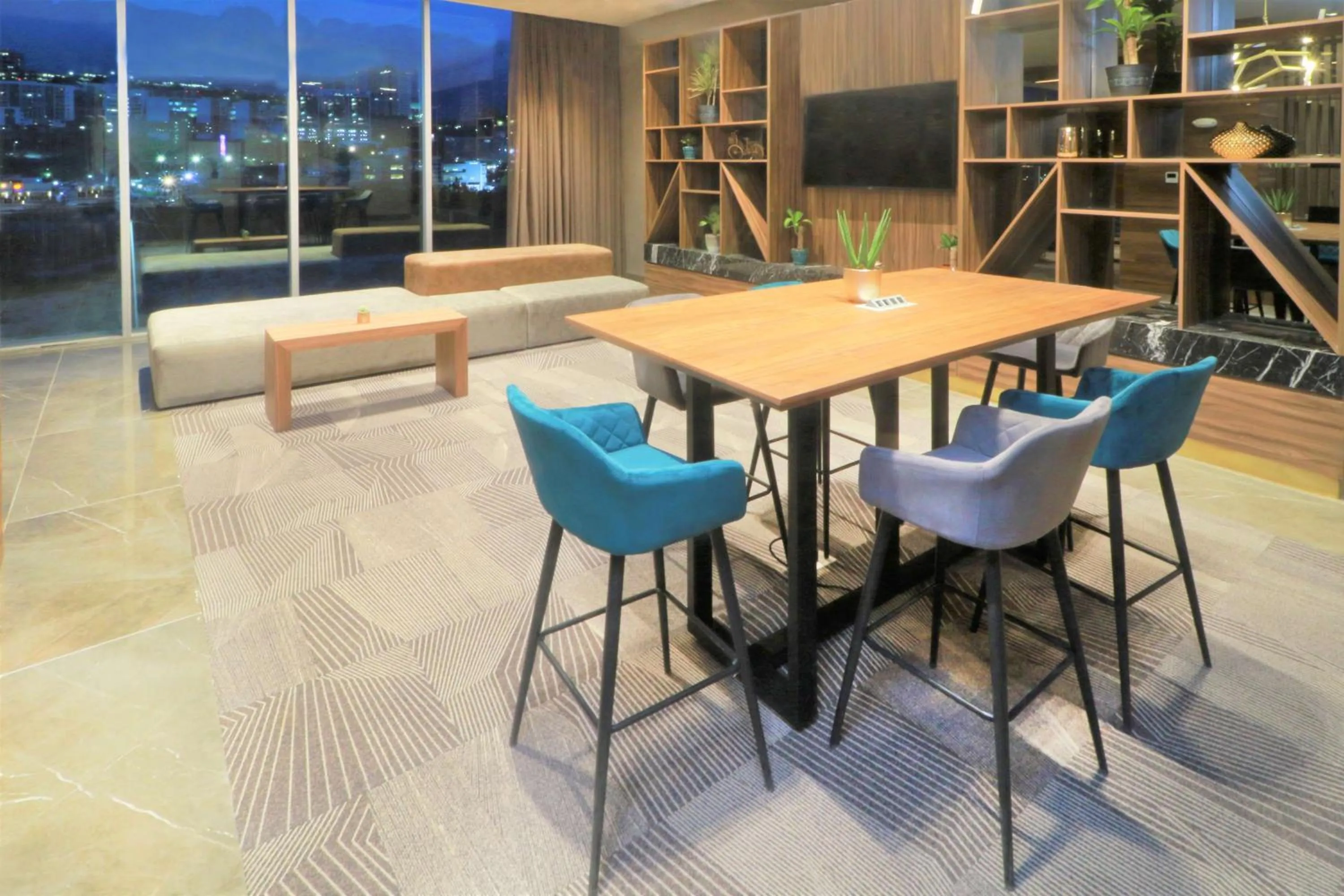 Lobby or reception in Hilton Garden Inn Monterrey Obispado