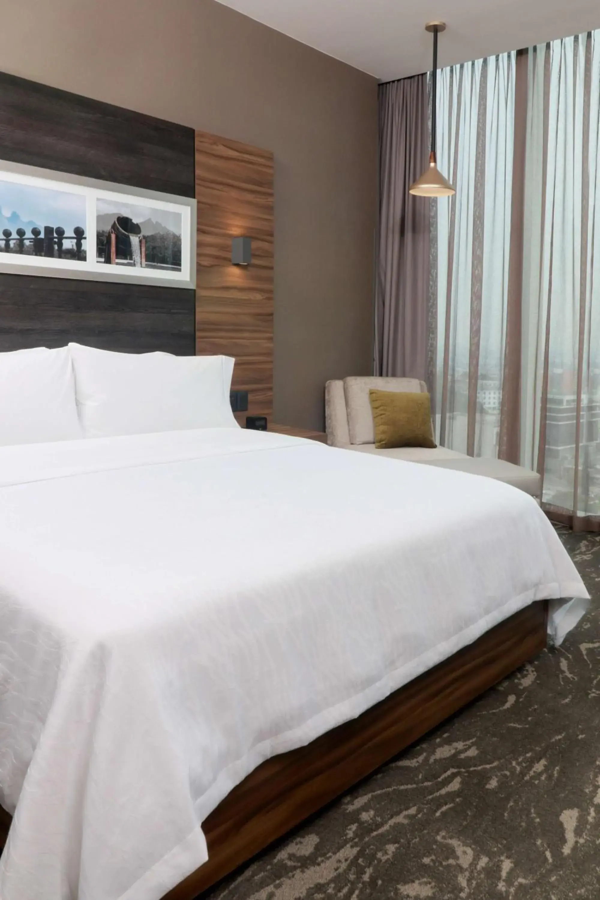 Bed in Hilton Garden Inn Monterrey Obispado Bed in Hilton Garden Inn Monterrey Obispado