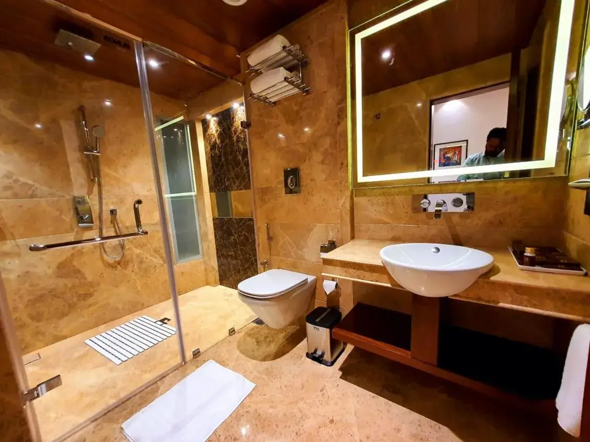 Bathroom in Hotel MBC Citadel Nashik Bathroom in Hotel MBC Citadel Nashik