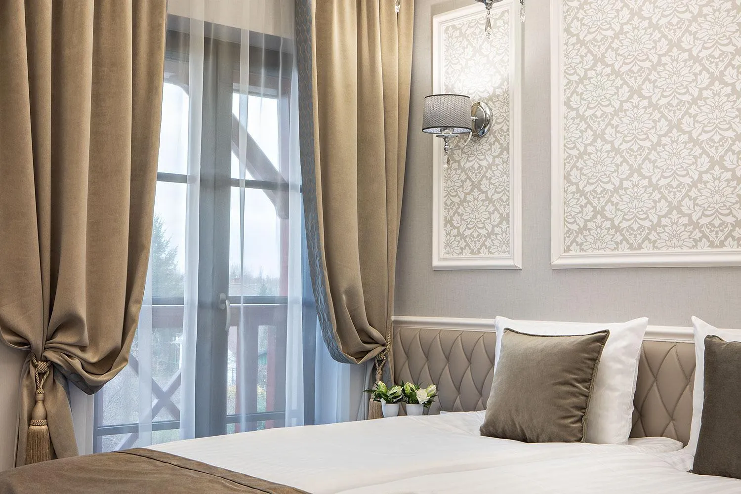 Bed in Boutique Odyseja & Spa