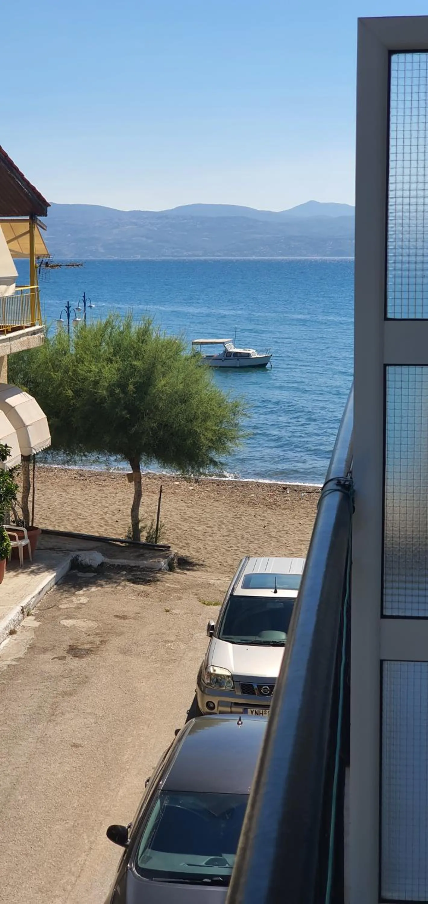 Quiet street view in Artemis Hotel