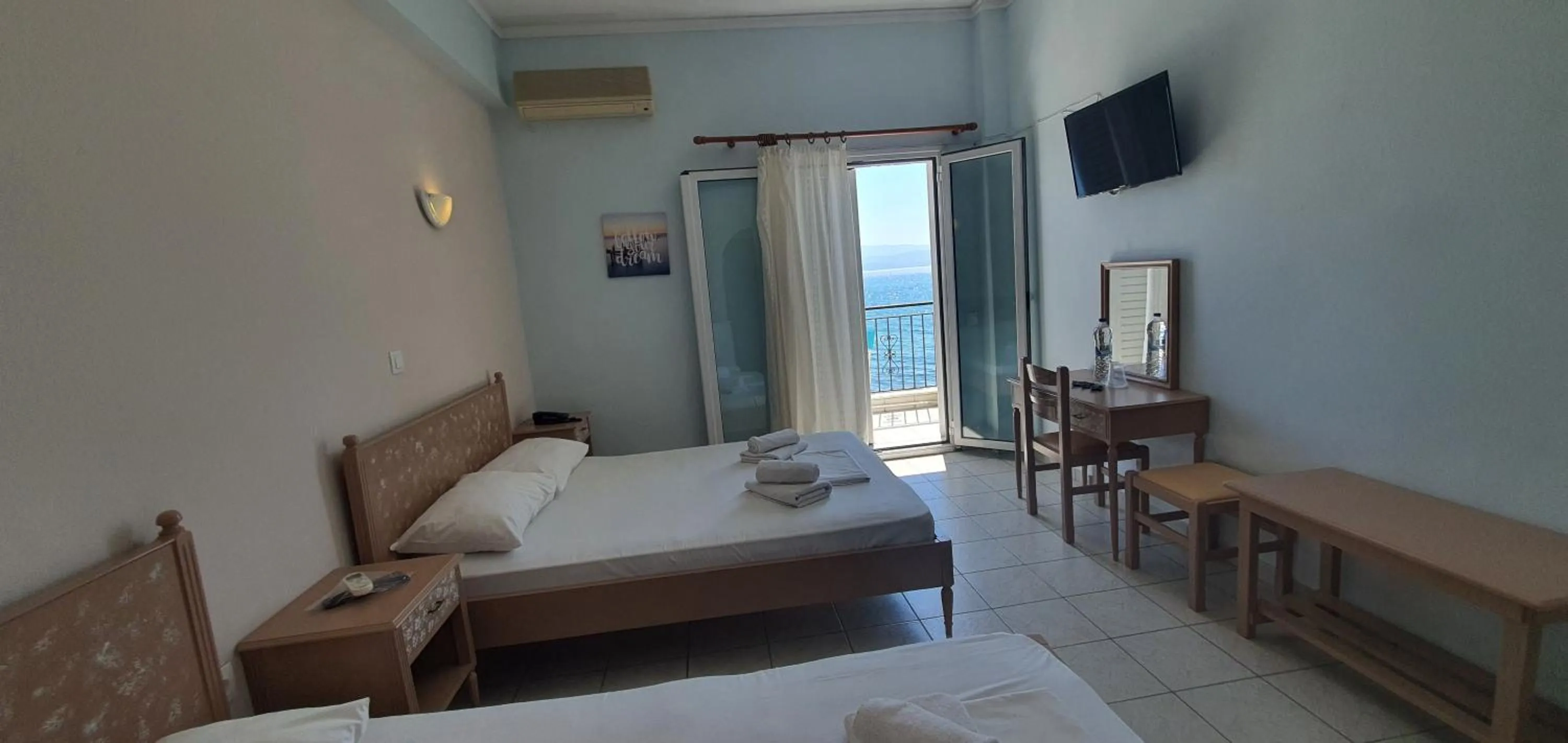 Sea view, Bed in Artemis Hotel