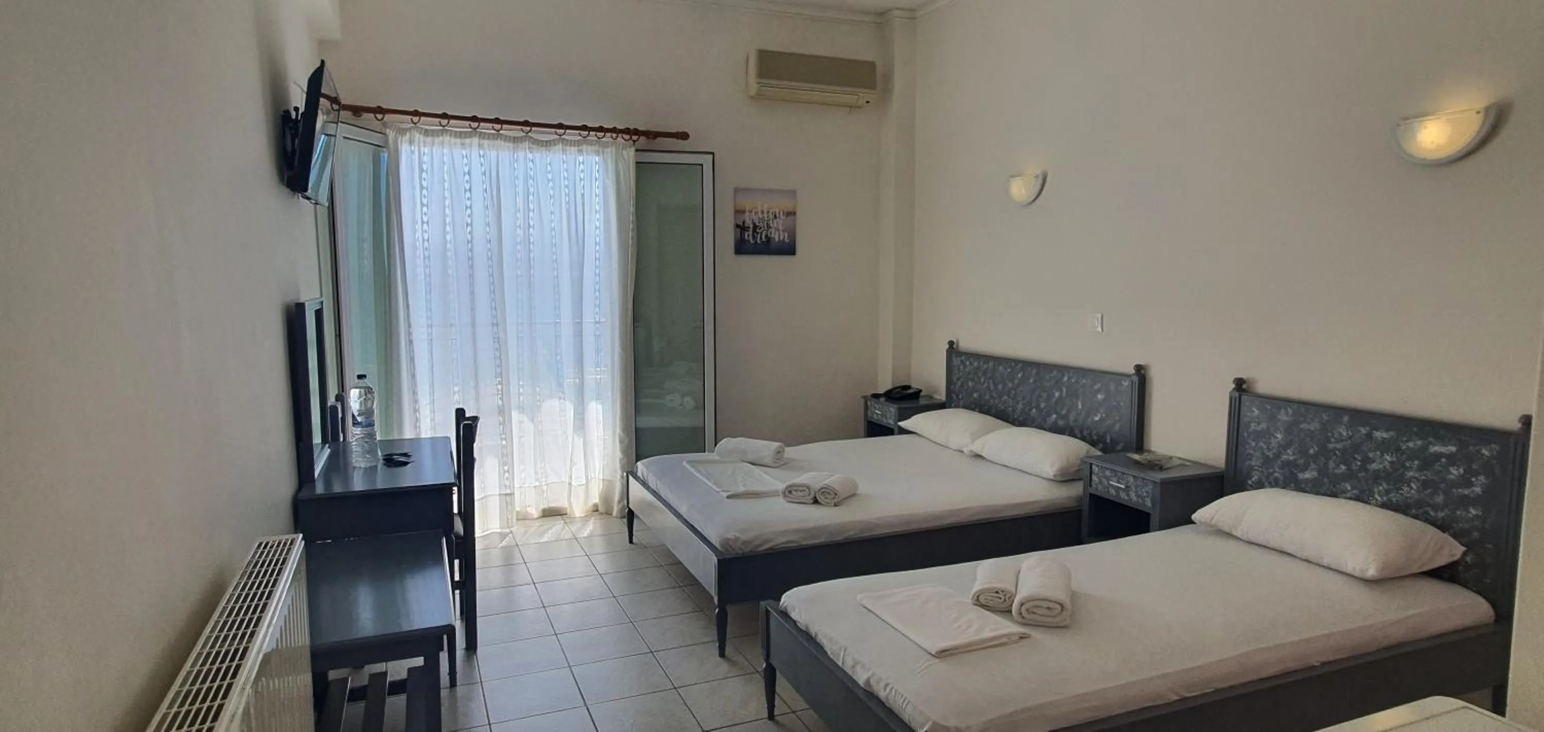 Bed in Artemis Hotel