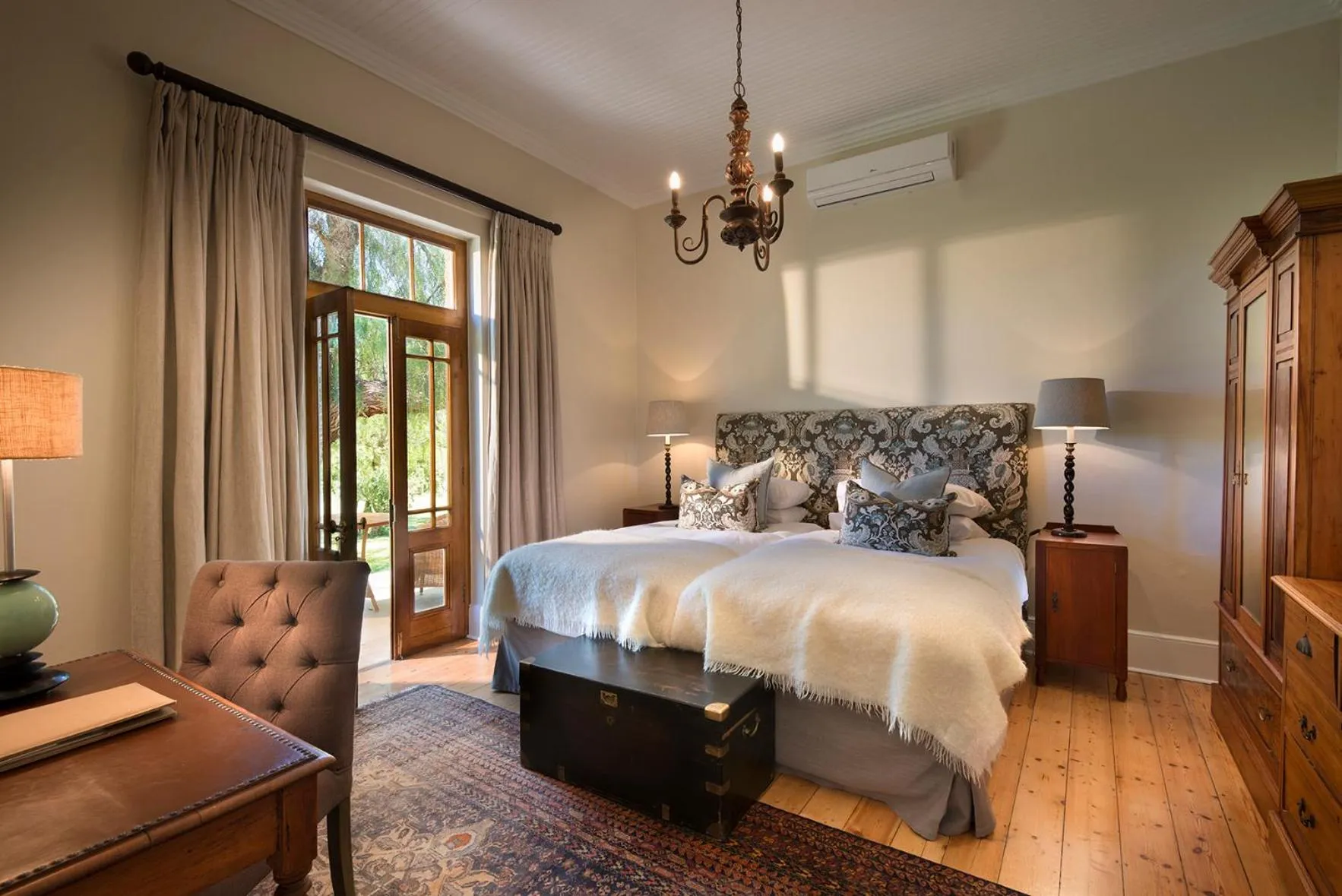 Bed in Kwandwe Private Game Reserve - Uplands Homestead