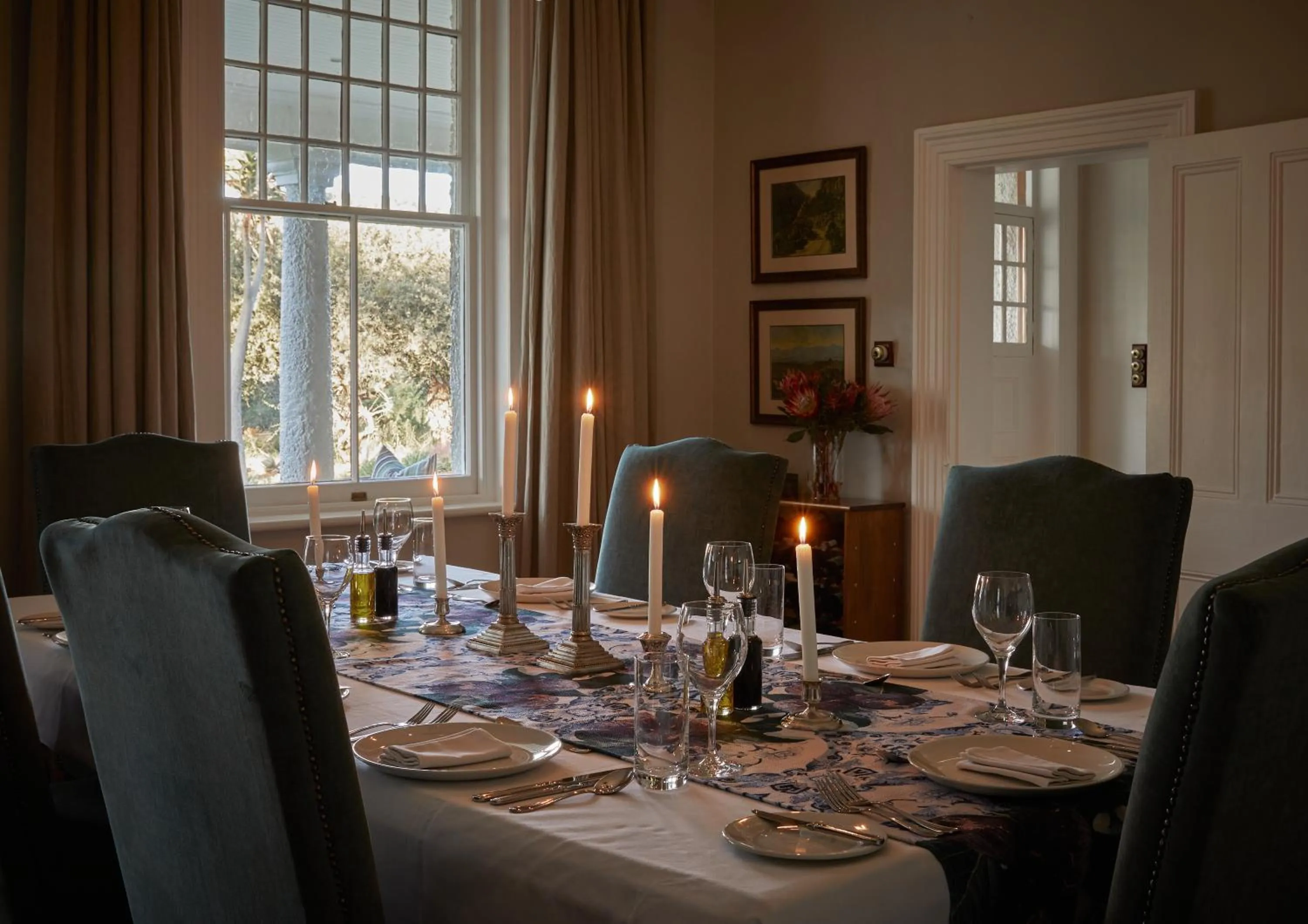 Dining area in Kwandwe Private Game Reserve - Uplands Homestead