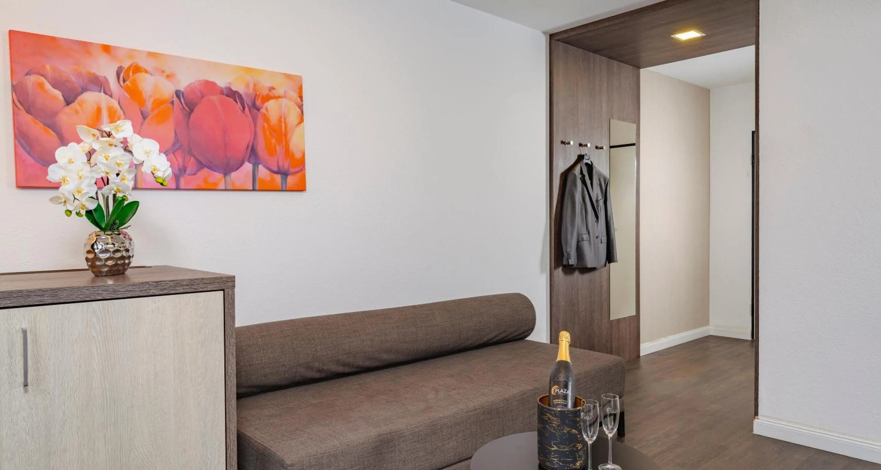 Seating area in PLAZA INN Karlsruhe Nord