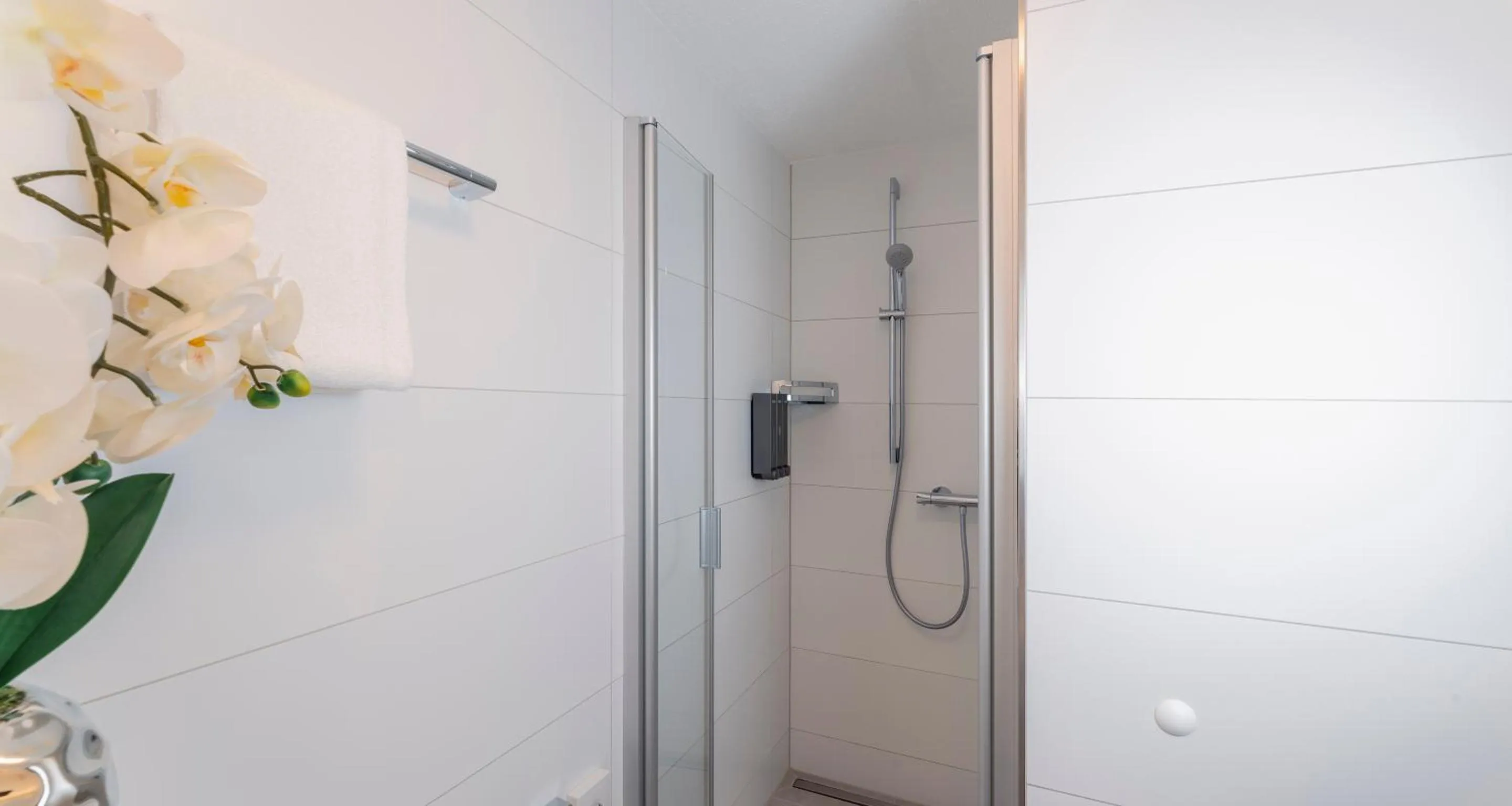 Shower in PLAZA INN Karlsruhe Nord