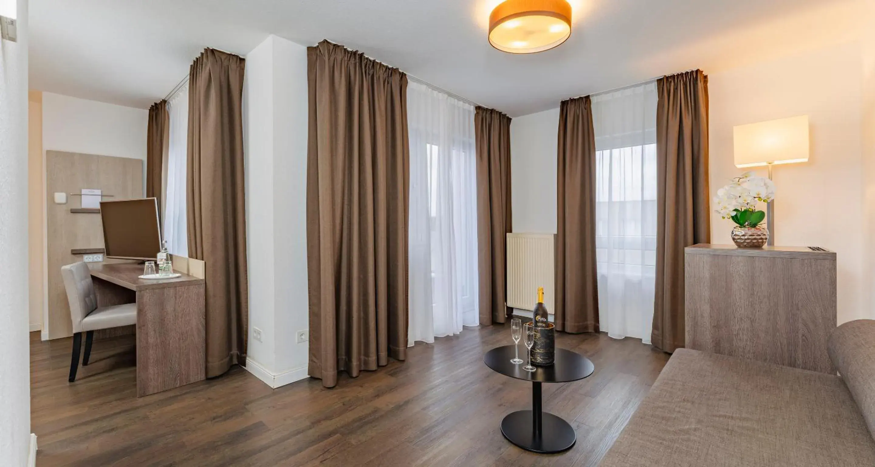 Living room in PLAZA INN Karlsruhe Nord Living room in PLAZA INN Karlsruhe Nord