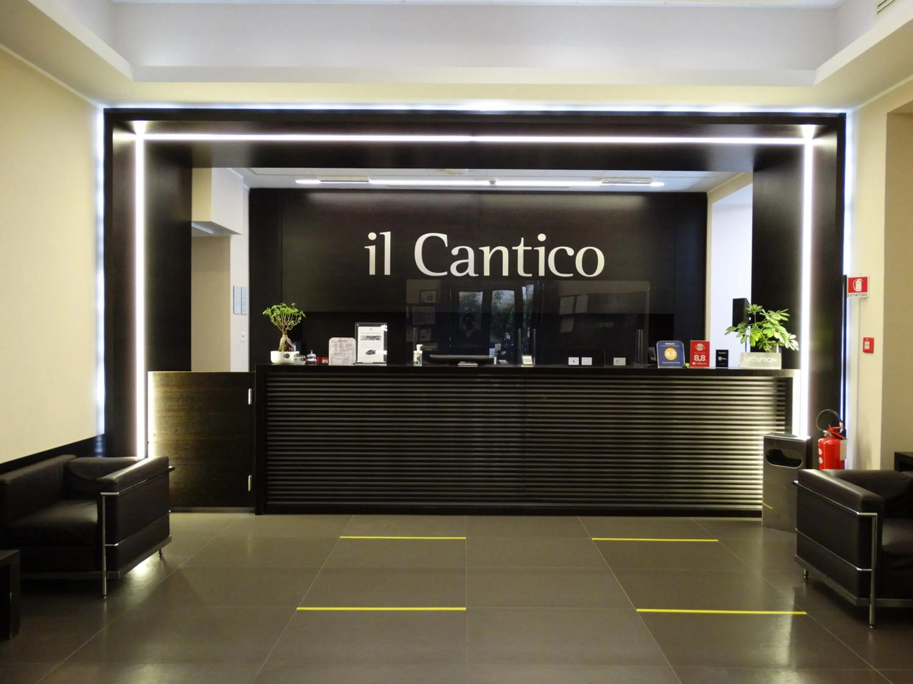 Lobby or reception in Hotel Il Cantico St. Peter