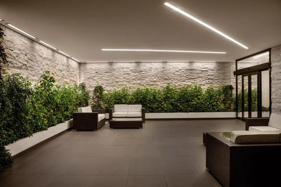 Patio in Hotel Il Cantico St. Peter