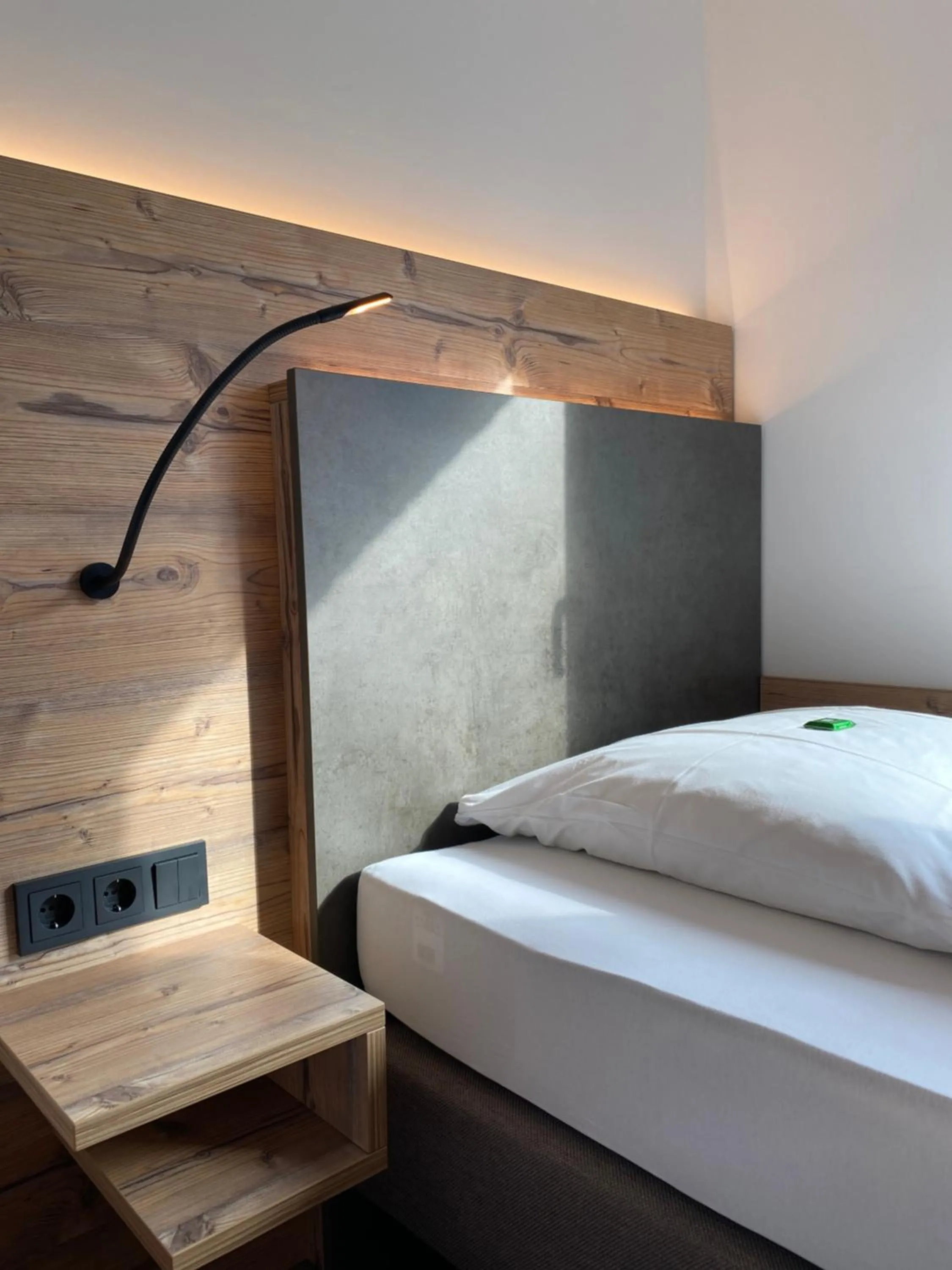 Bed in Hotel Mintarder Wasserbahnhof