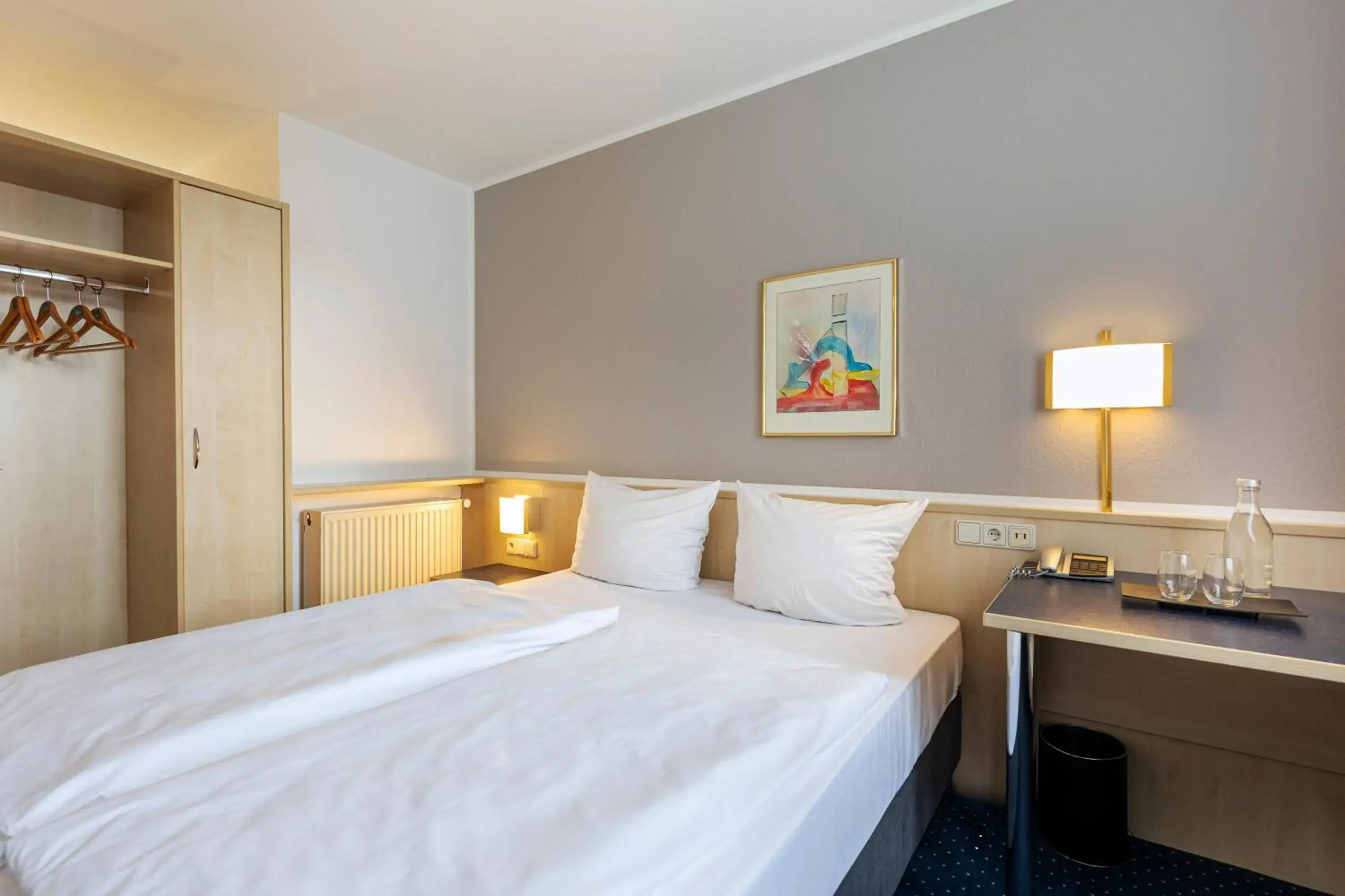 Bedroom, Bed in ACHAT Hotel Leipzig Messe Bedroom, Bed in ACHAT Hotel Leipzig Messe