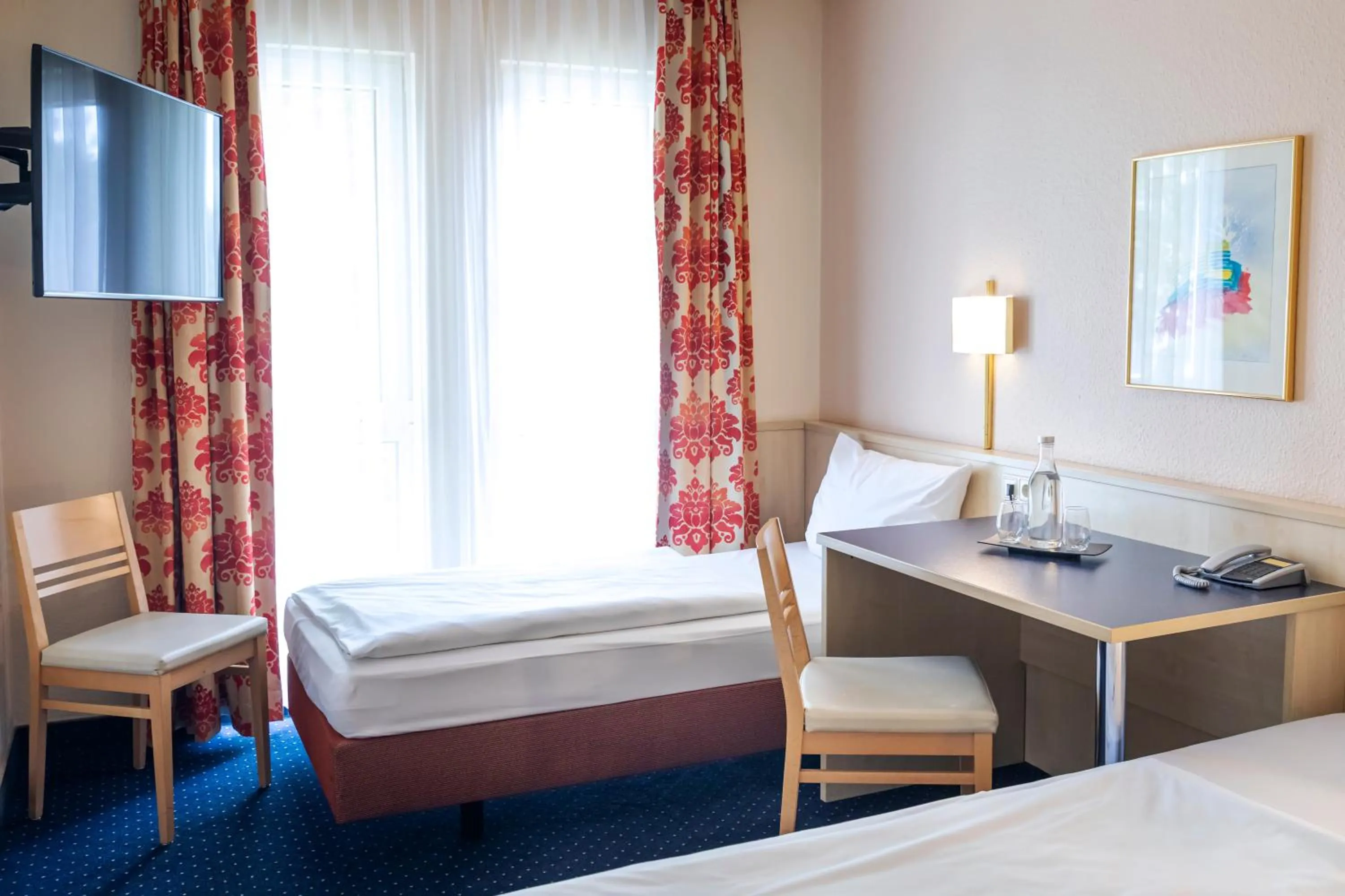 Bedroom, Bed in ACHAT Hotel Leipzig Messe