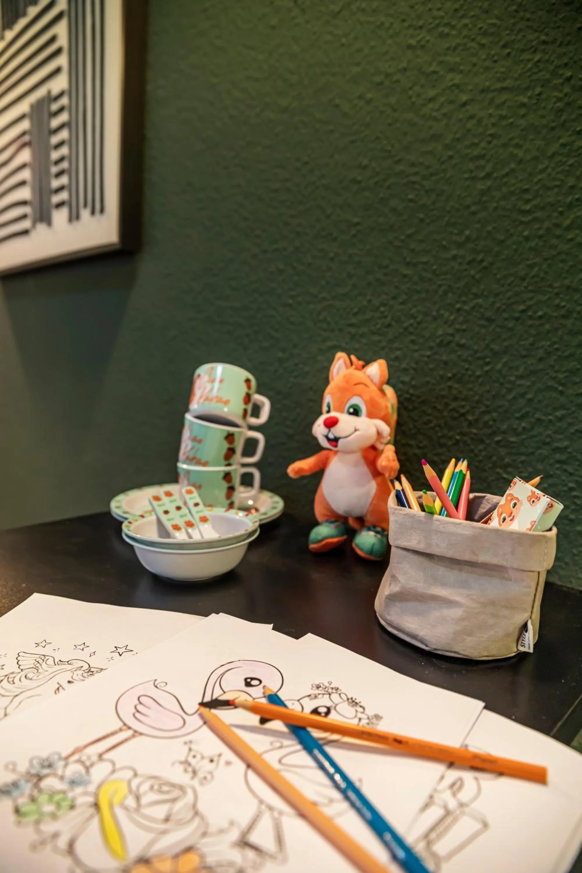 Lobby or reception in ACHAT Hotel Leipzig Messe