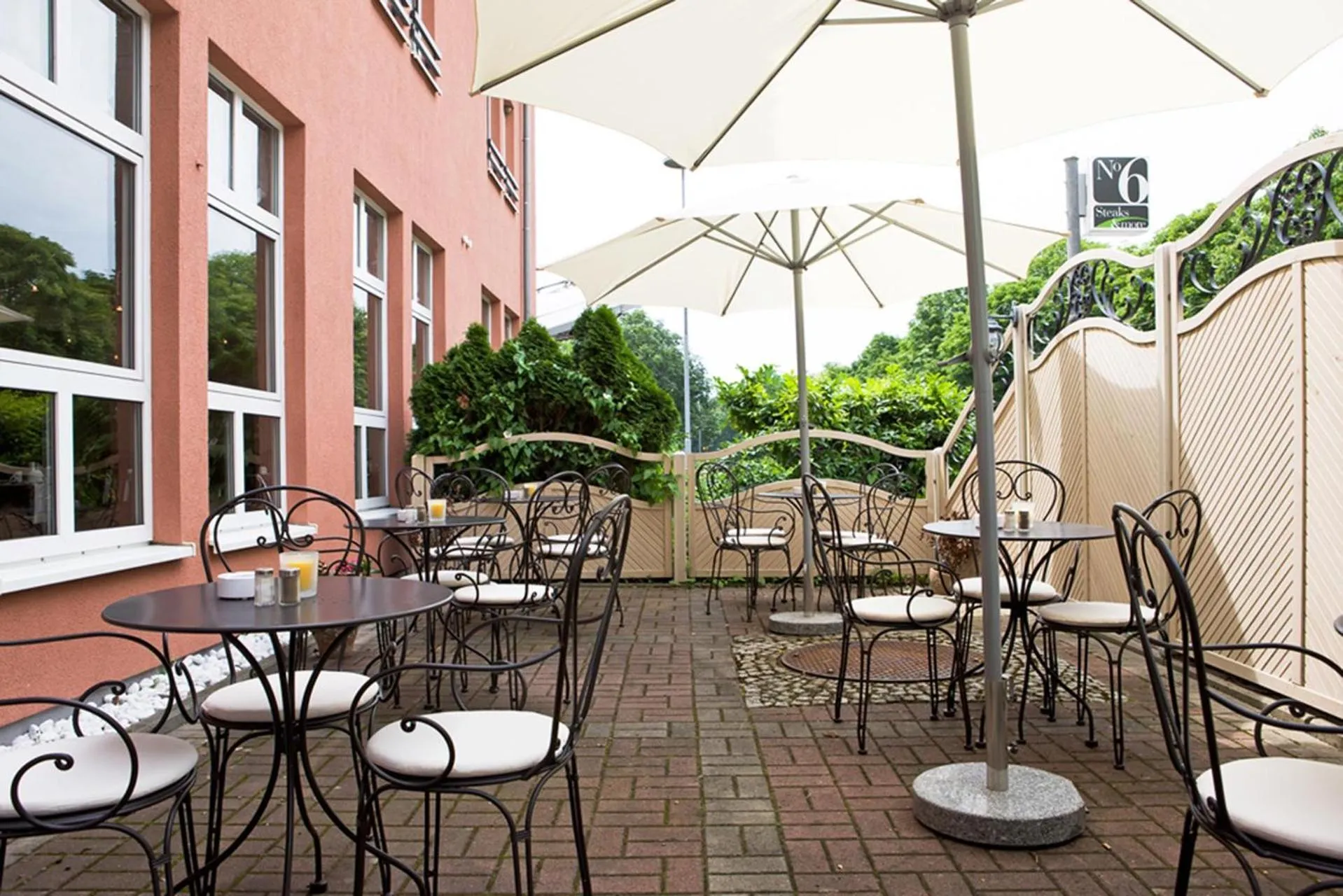 Balcony/Terrace in ACHAT Hotel Schwetzingen Heidelberg