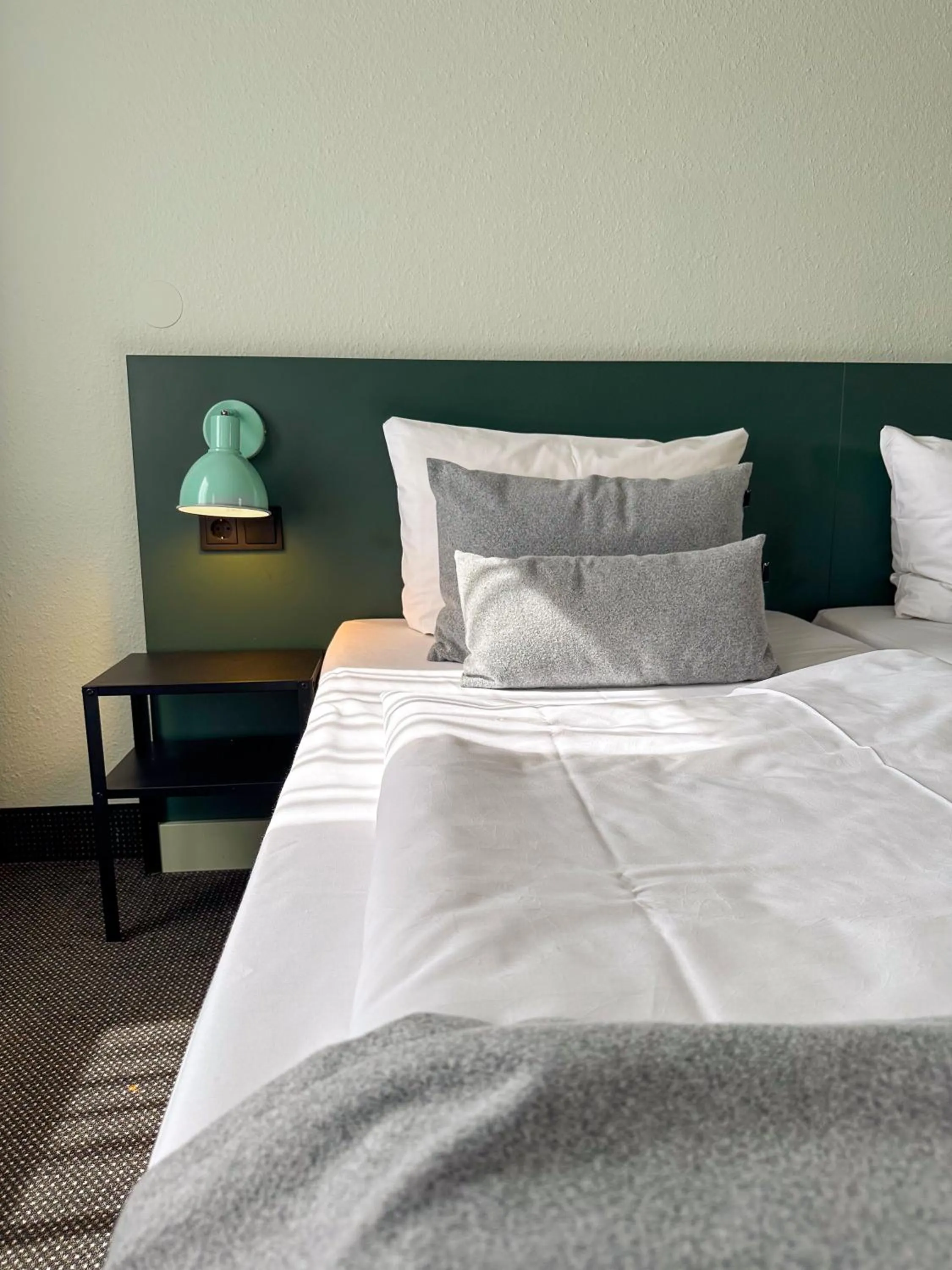 Photo of the whole room, Bed in ACHAT Hotel Frankfurt Airport