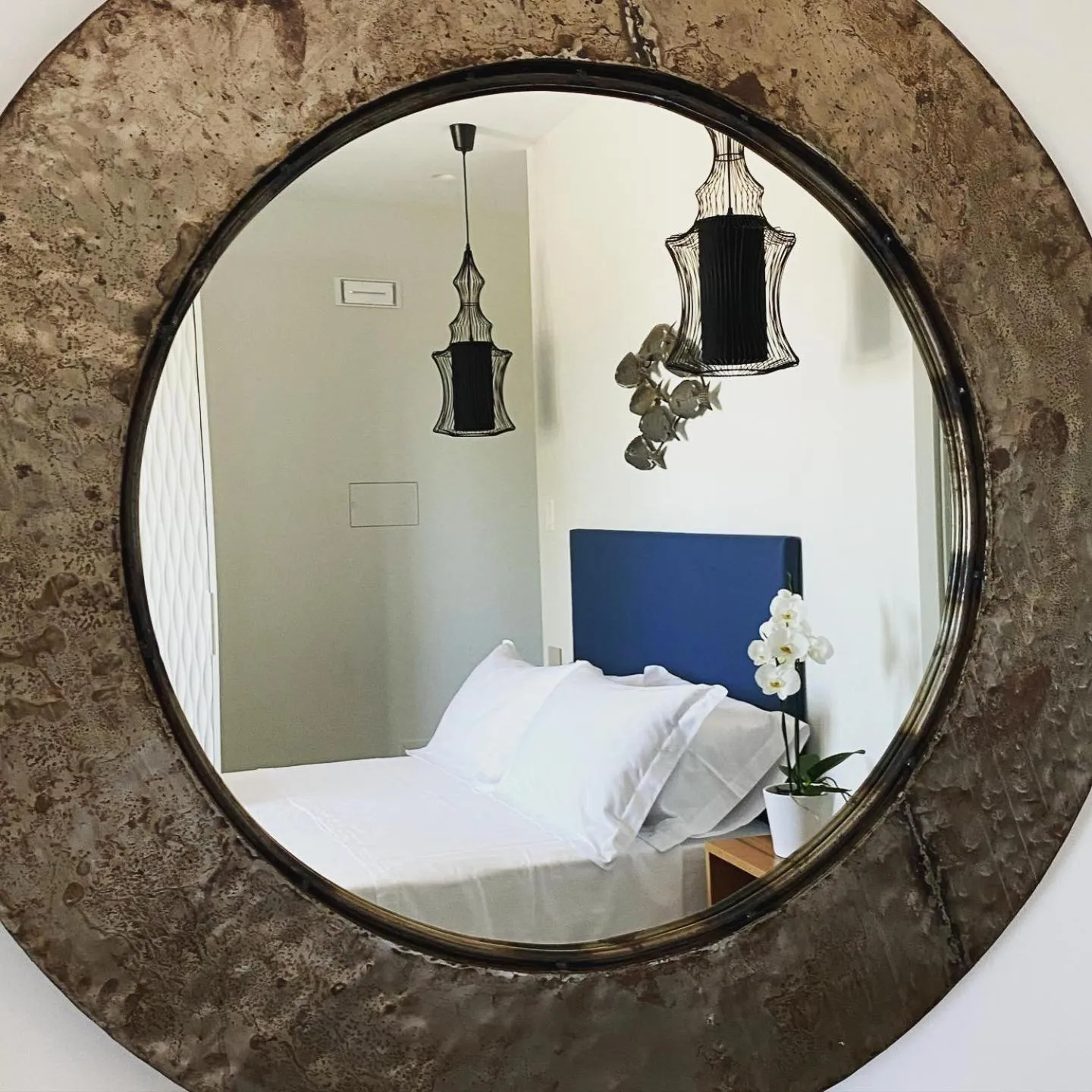 Decorative detail, Bed in B&B Dimora Vistamare