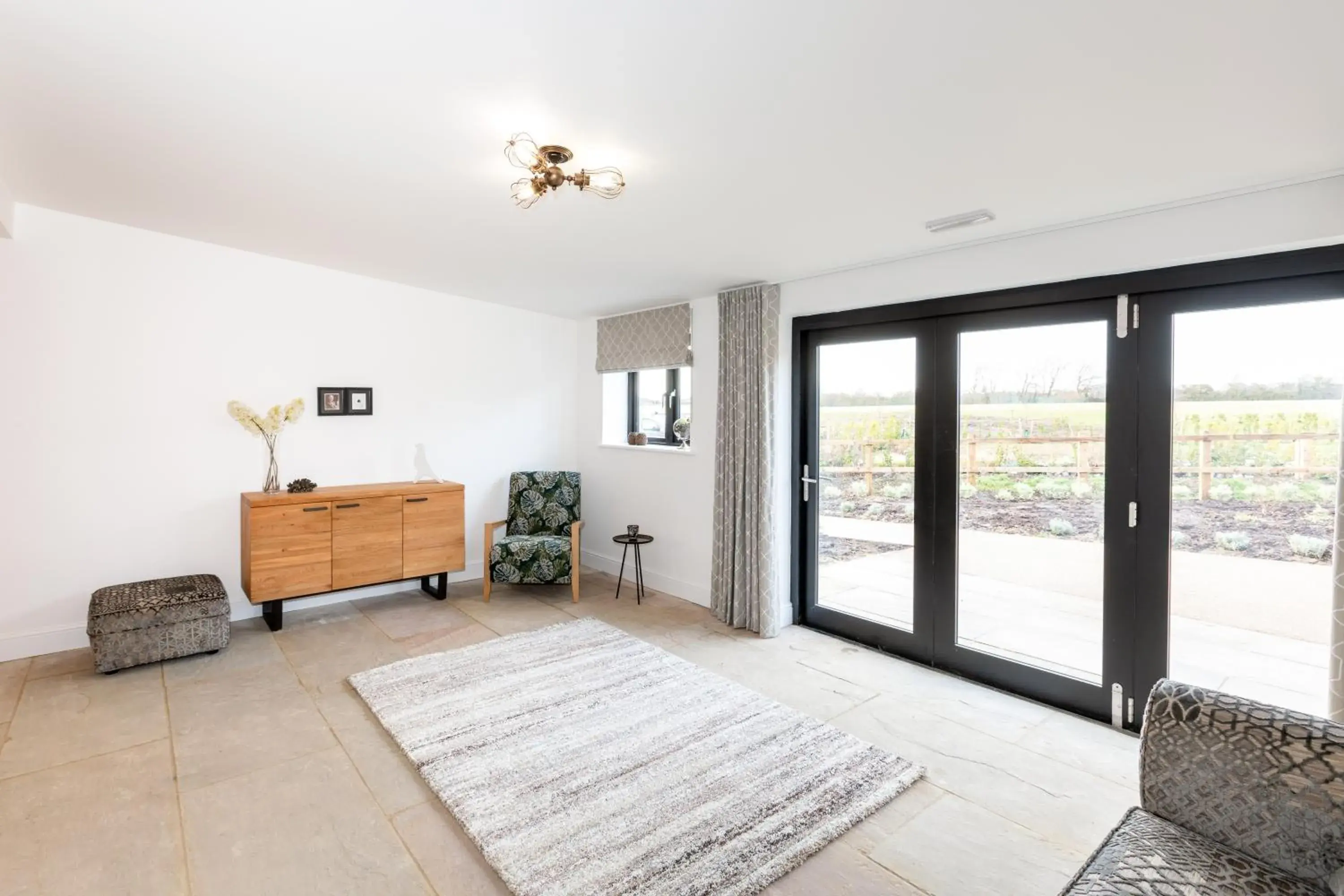 Living room in The Yard @ Pringle Farm Living room in The Yard @ Pringle Farm