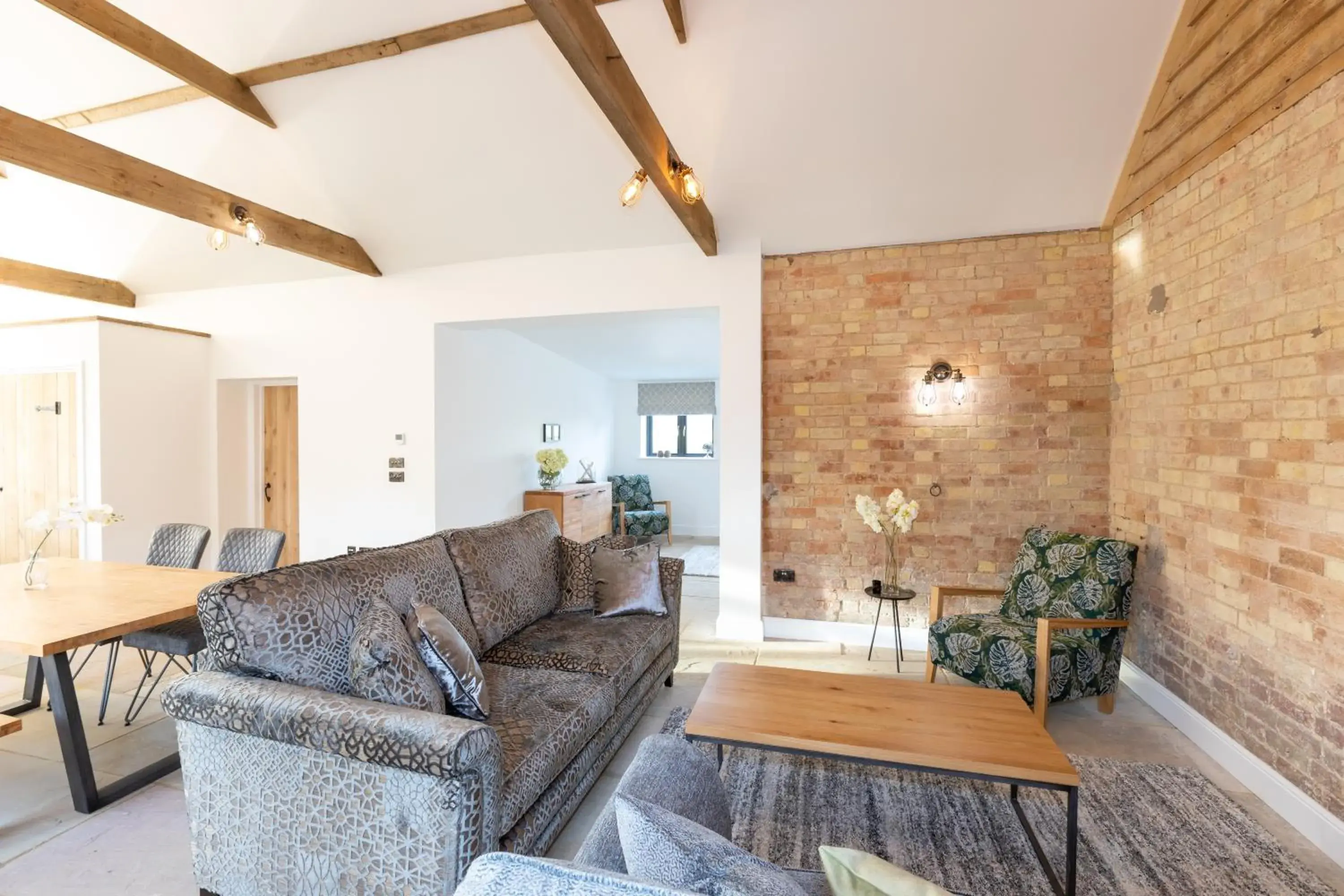 Living room in The Yard @ Pringle Farm Living room in The Yard @ Pringle Farm