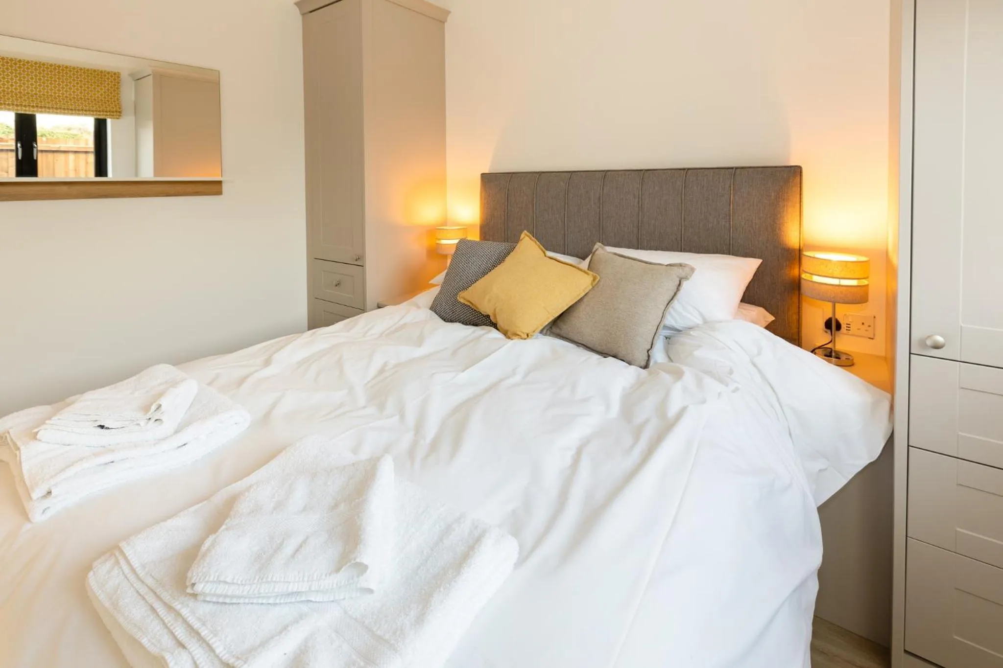 Bedroom, Bed in The Yard @ Pringle Farm