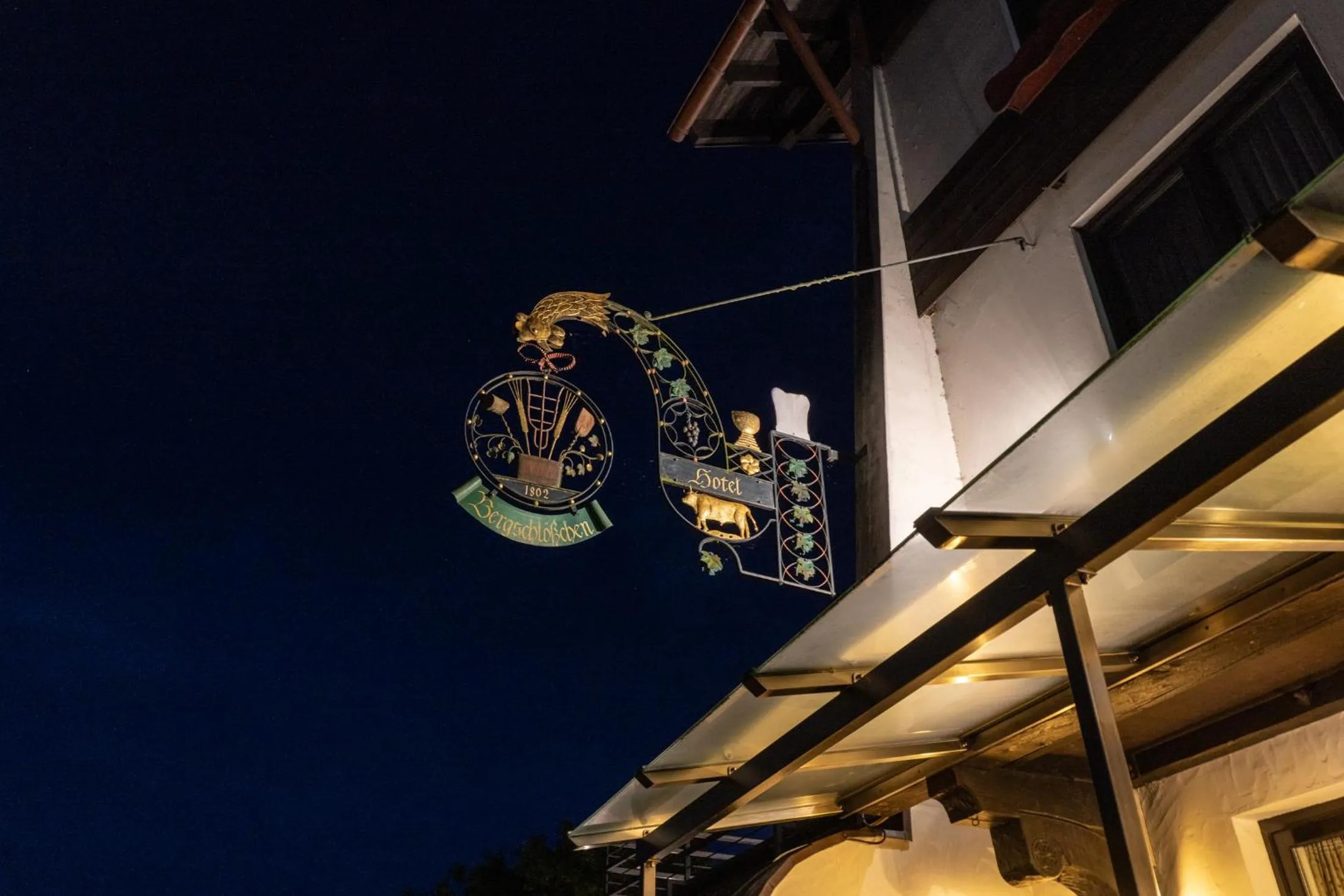 Property building in Hotel Bergschlößchen