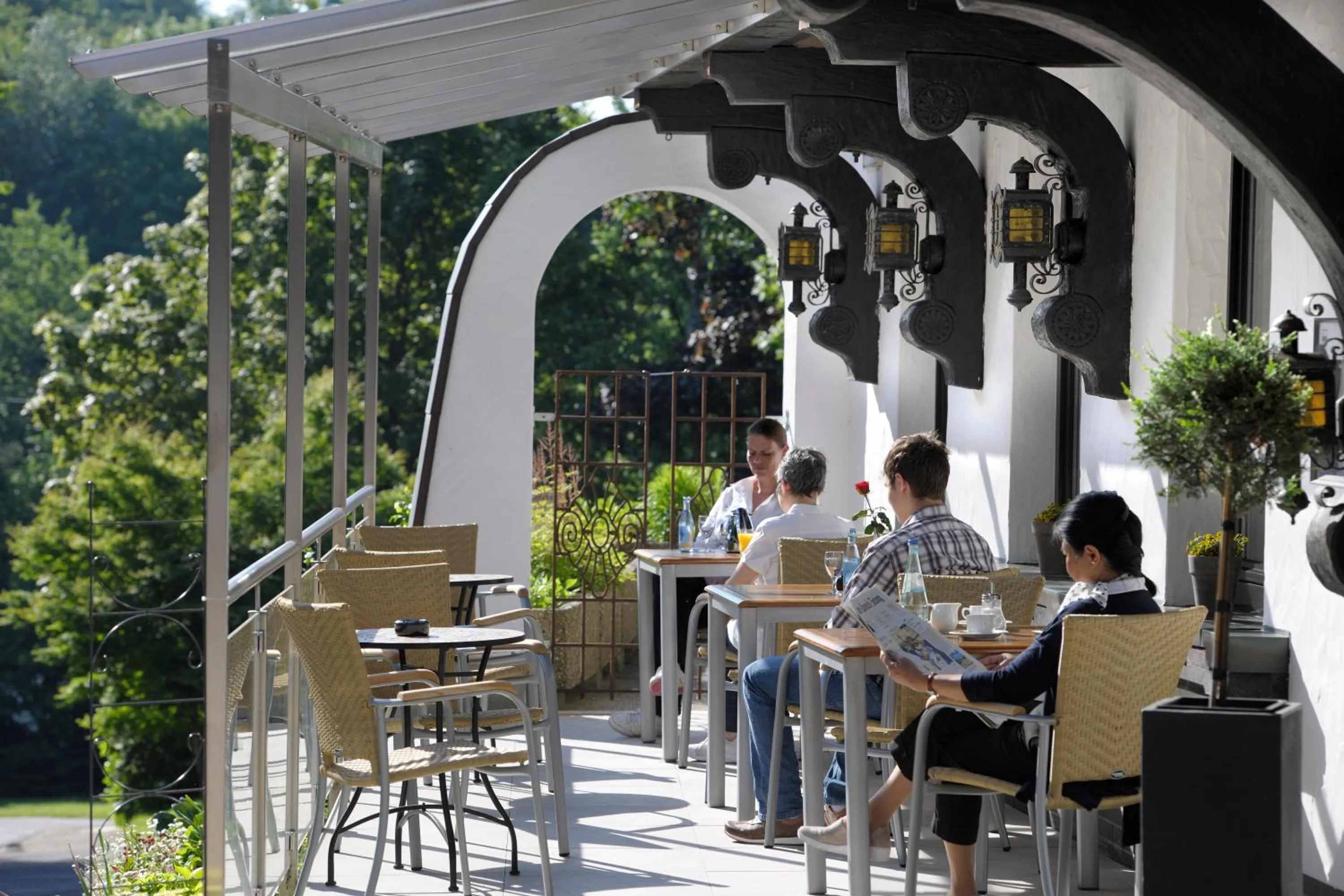 Day in Hotel Bergschlößchen